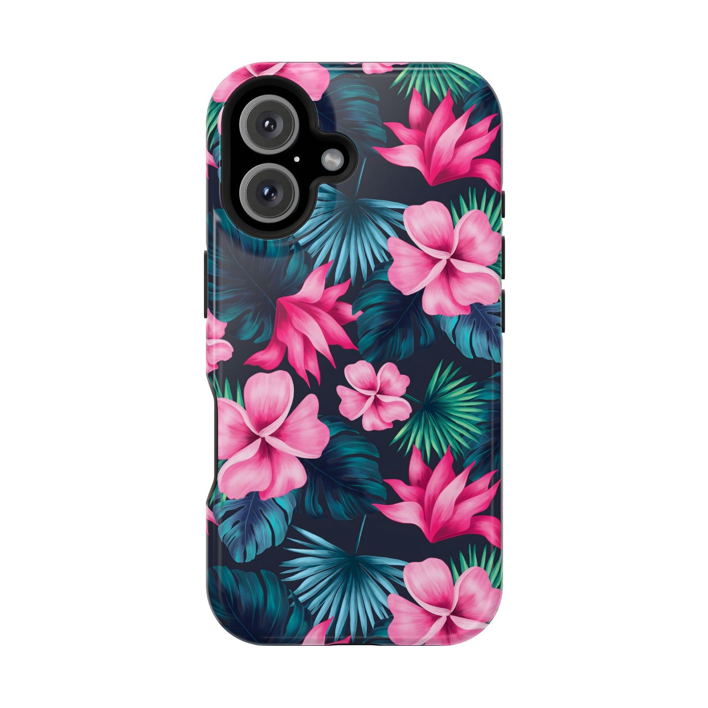 Tropical Paradise Floral Phone Case – MagSafe Compatible for iPhone & Samsung Galaxy