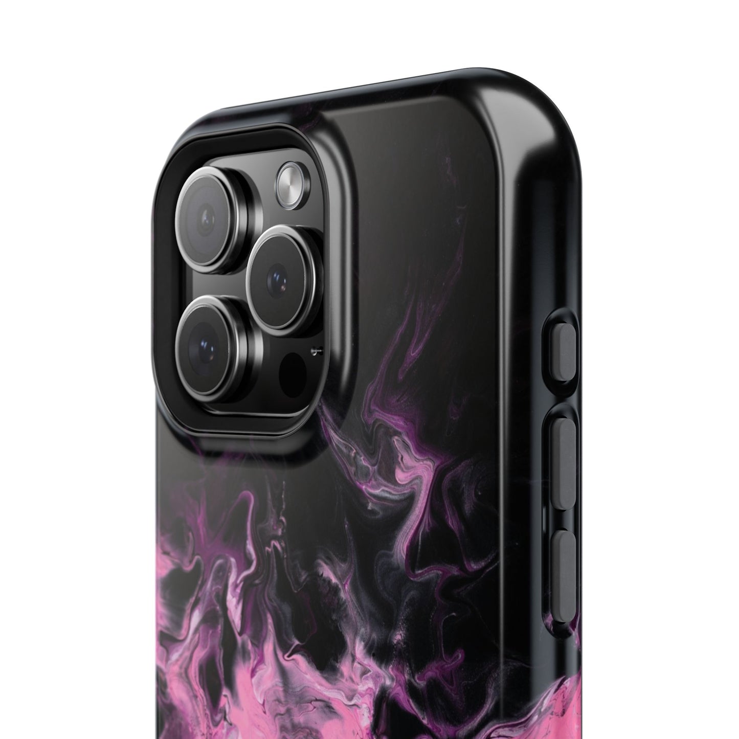 Electric Rose Marble Phone Case – MagSafe Compatible for iPhone & Samsung Galaxy