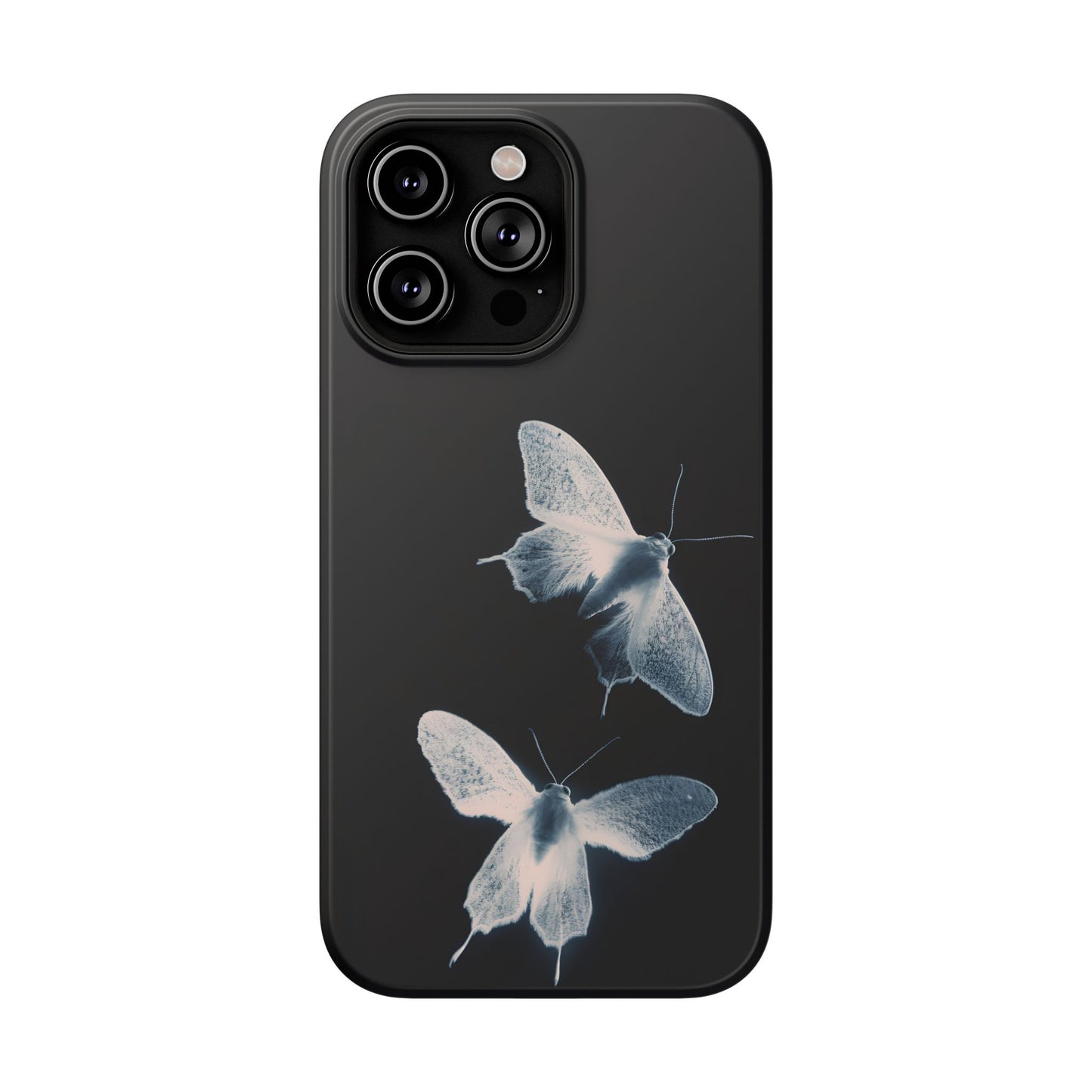 Ethereal Moth Dark Aesthetic Phone Case – MagSafe Compatible for iPhone & Samsung Galaxy