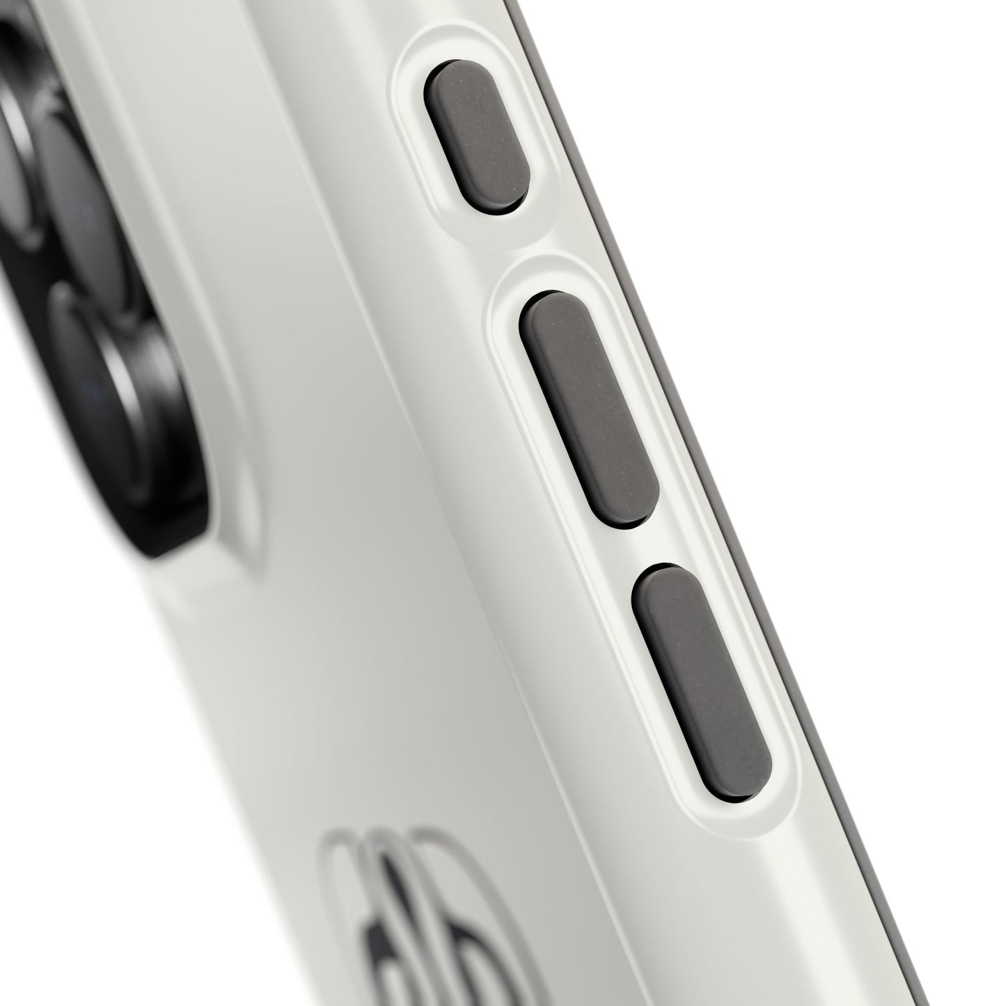 Black & White Bold "God Is Good" Phone Case – MagSafe Compatible for iPhone & Samsung Galaxy