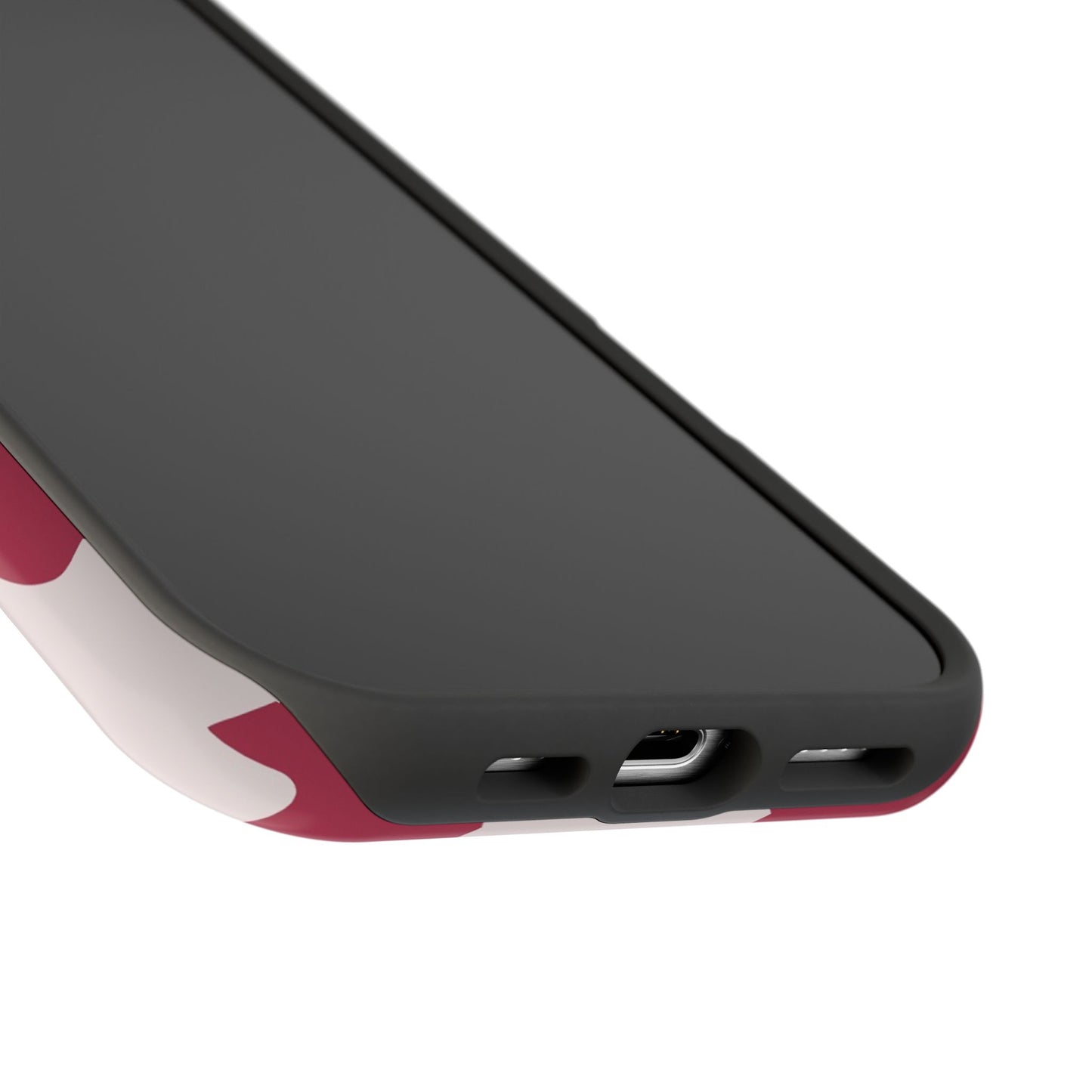 Bold Heartburst Abstract Phone Case – MagSafe Compatible for iPhone & Samsung Galaxy