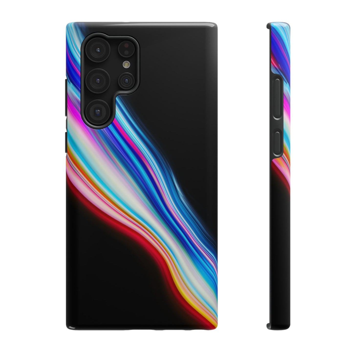 Neon Light Streak Phone Case – MagSafe Compatible for iPhone & Samsung Galaxy