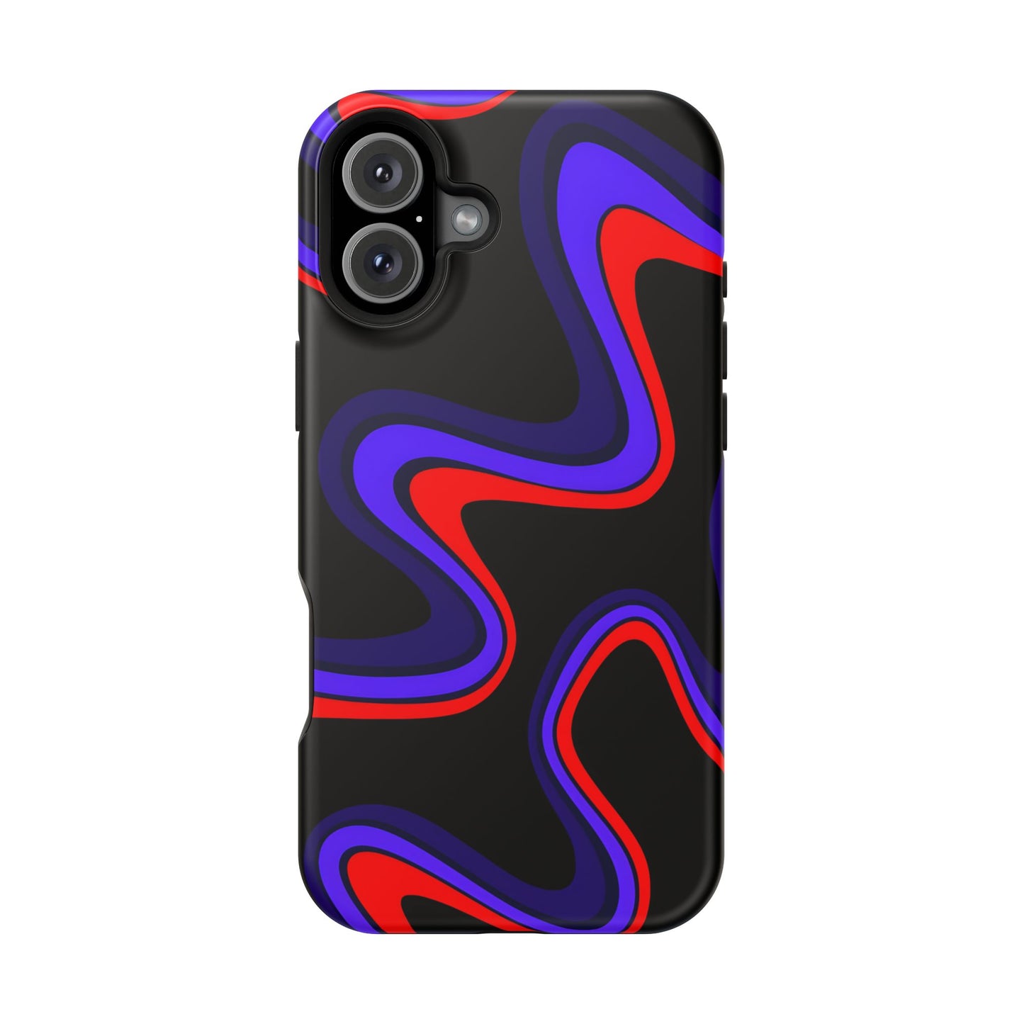Psychedelic Wave Phone Case – MagSafe Compatible for iPhone & Samsung Galaxy