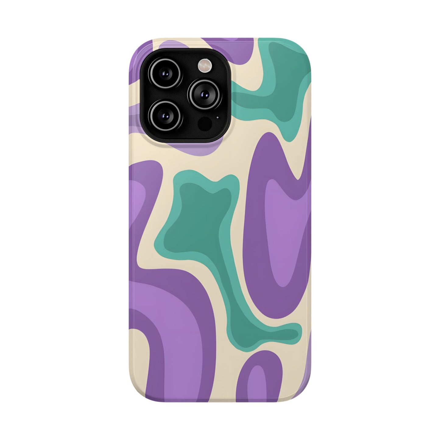Funky Psychedelic Swirl Phone Case – MagSafe Compatible for iPhone & Samsung Galaxy