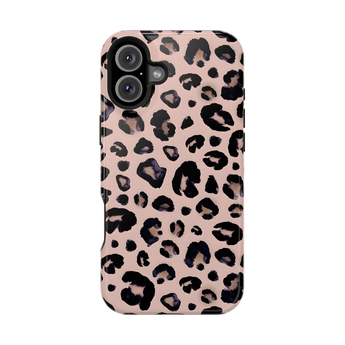Chic Leopard Print Phone Case – MagSafe Compatible for iPhone & Samsung Galaxy