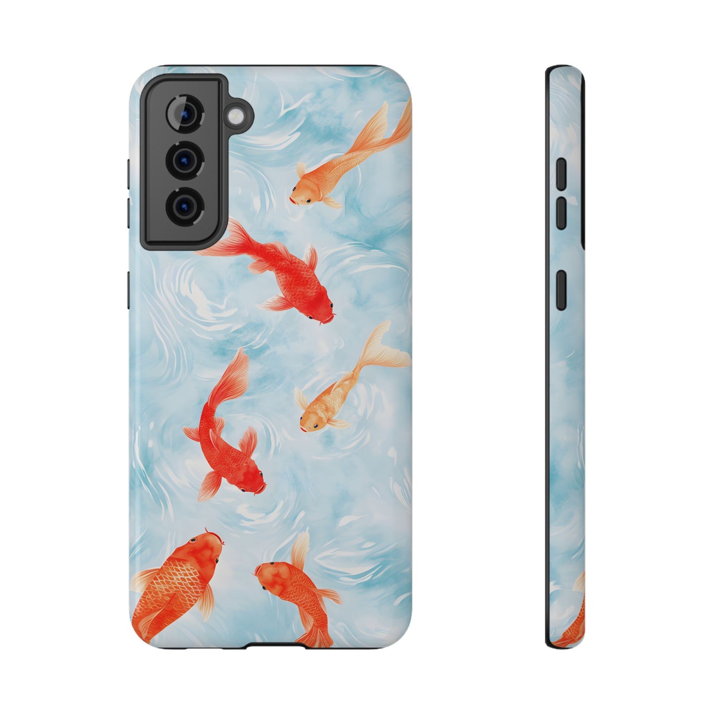 Koi Fish Pond Phone Case – MagSafe Compatible for iPhone & Samsung Galaxy