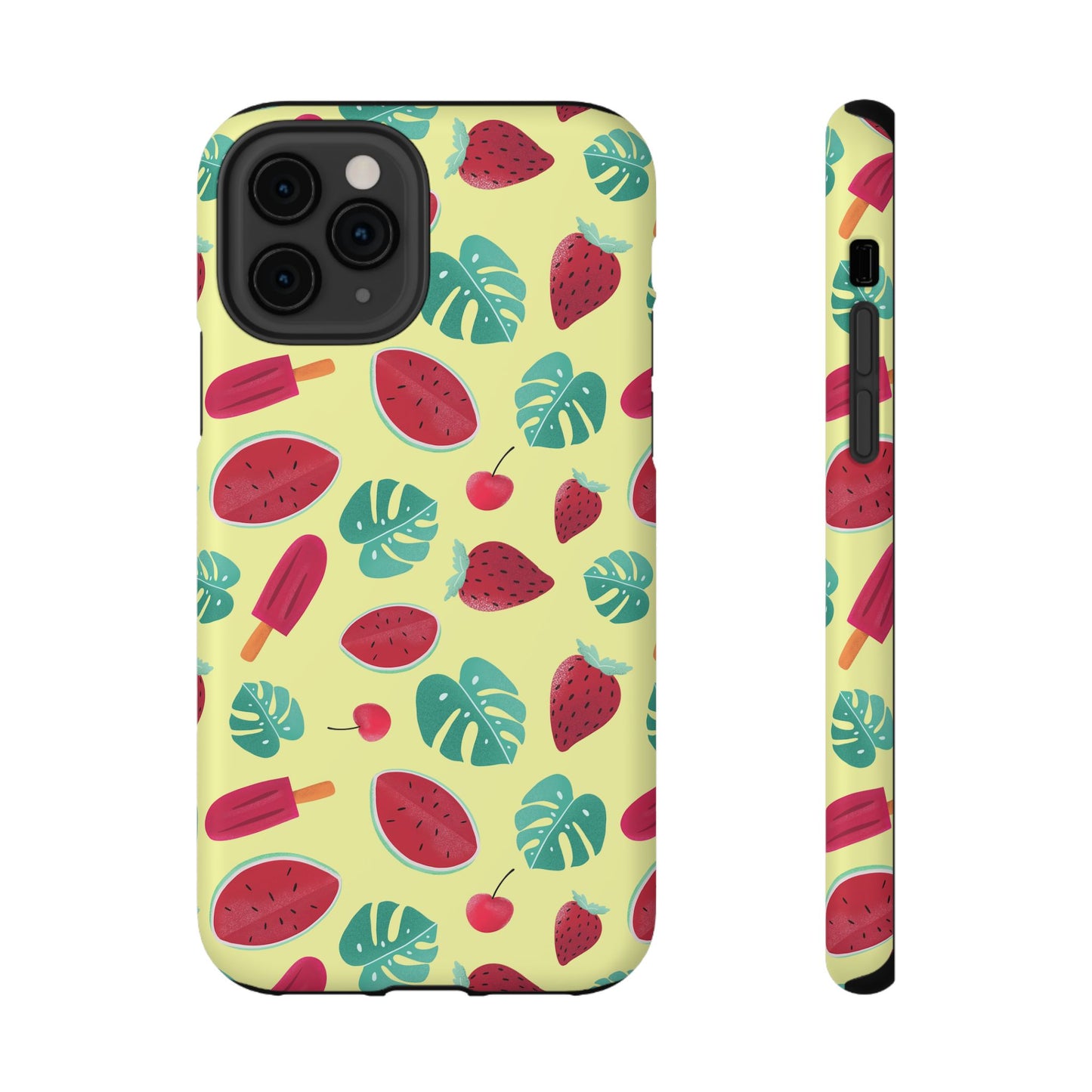 Tropical Summer Fruits Phone Case – MagSafe Compatible for iPhone & Samsung Galaxy