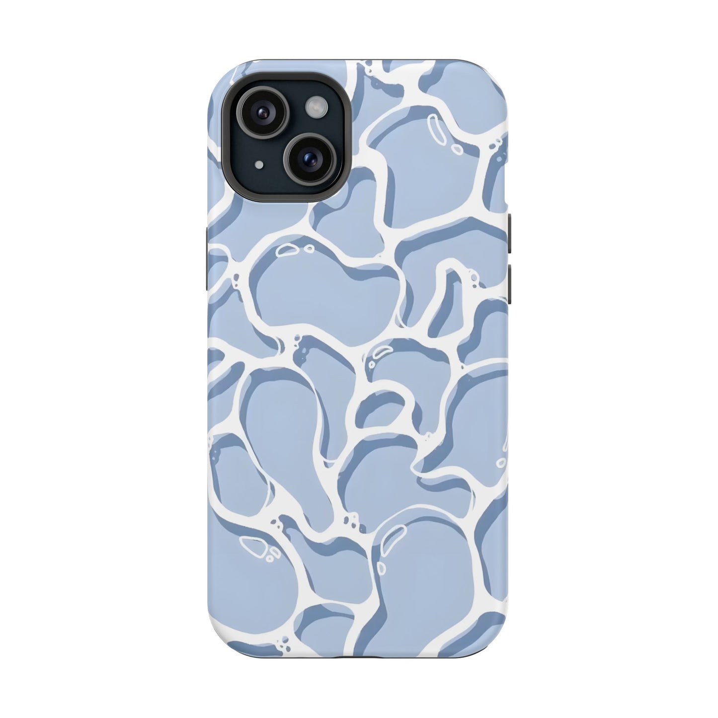 Blue Water Reflection Phone Case – MagSafe Compatible for iPhone & Samsung Galaxy