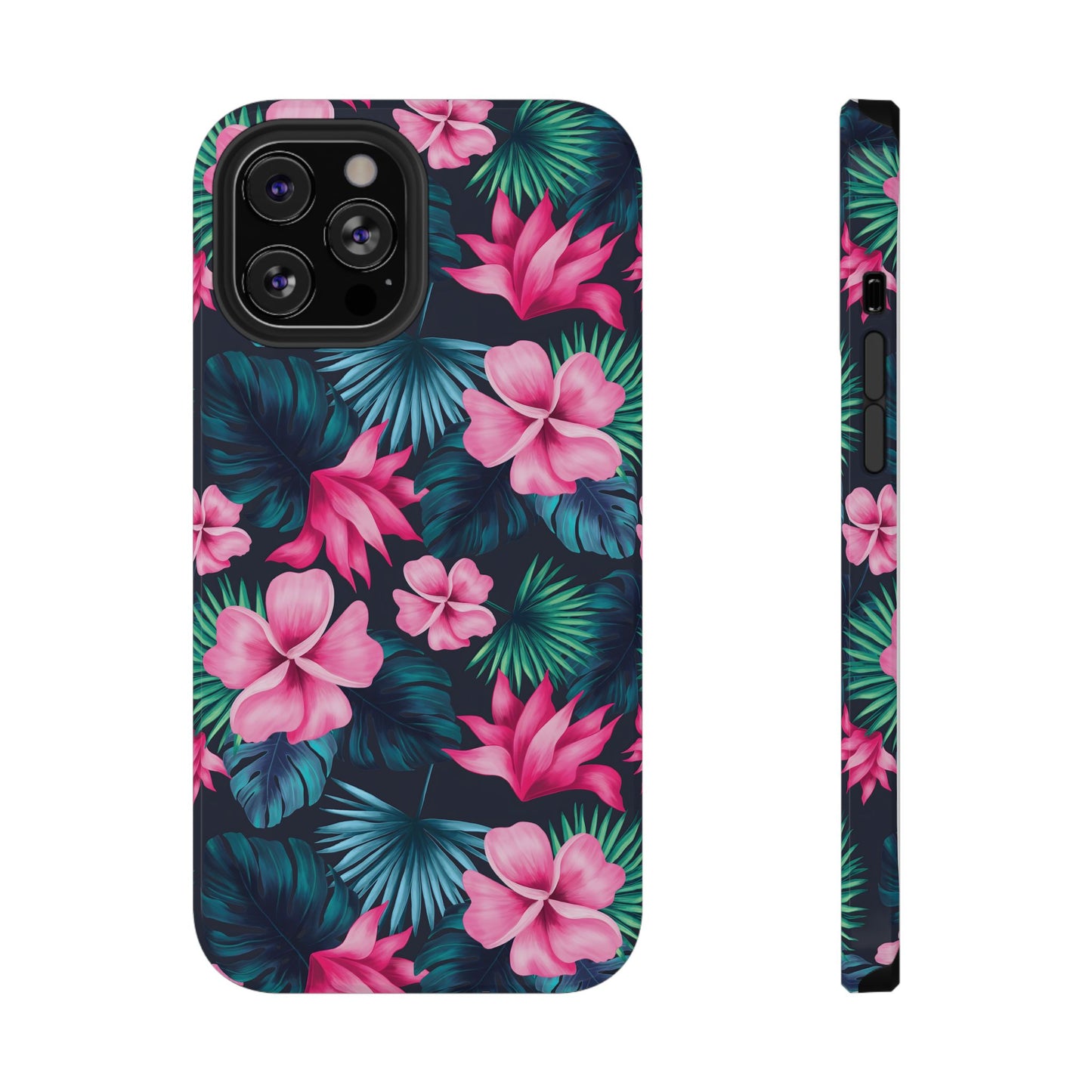 Tropical Paradise Floral Phone Case – MagSafe Compatible for iPhone & Samsung Galaxy