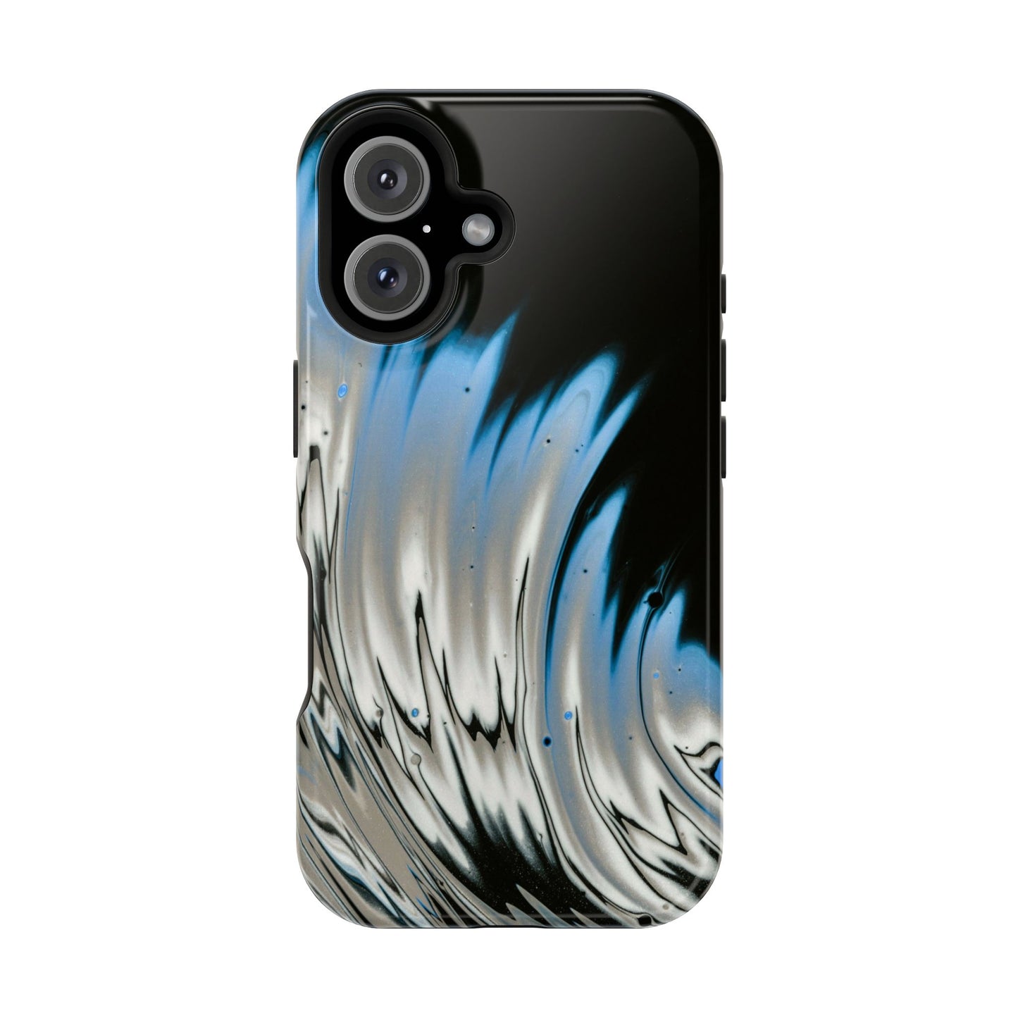 Arctic Wave Flow Phone Case – MagSafe Compatible for iPhone & Samsung Galaxy