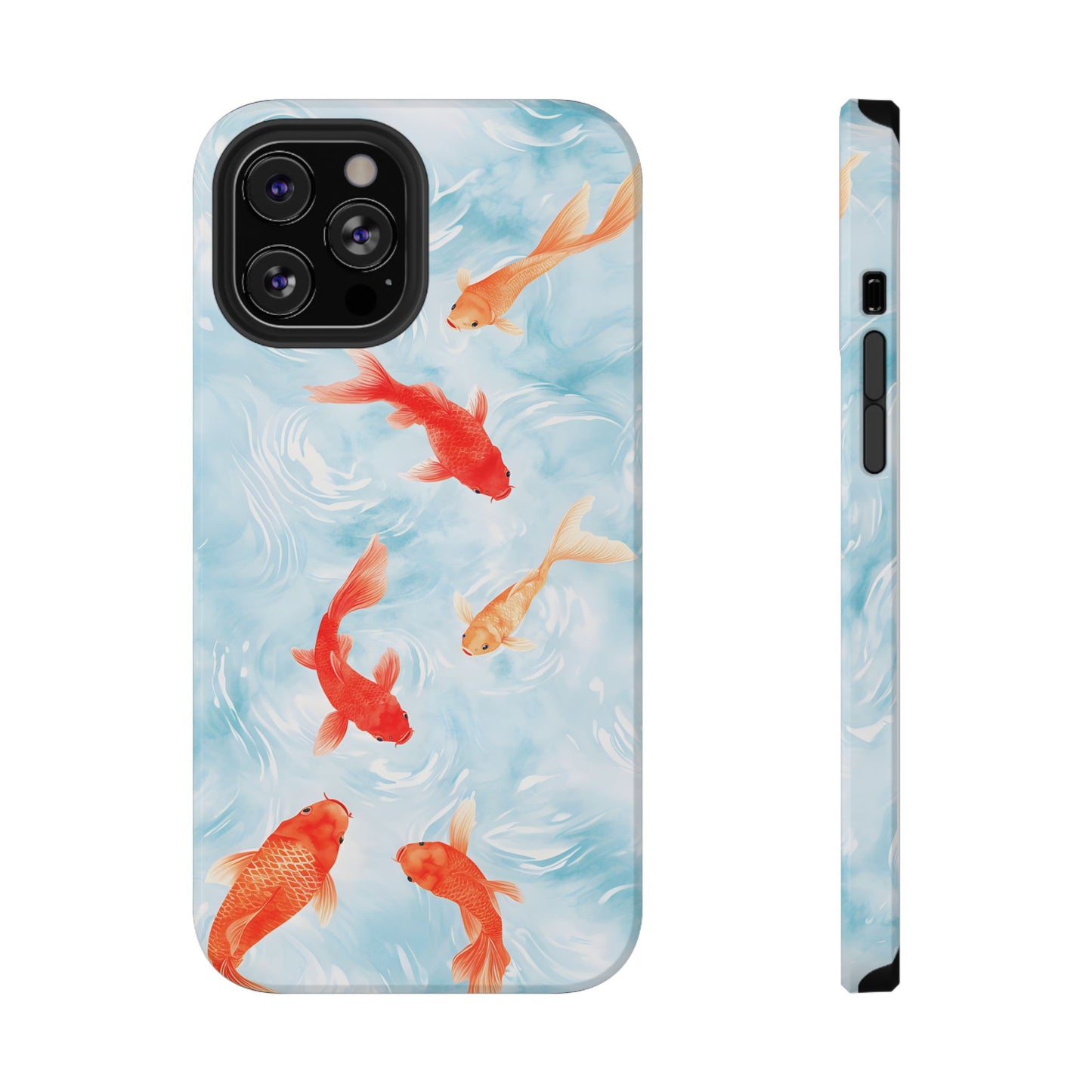 Koi Fish Pond Phone Case – MagSafe Compatible for iPhone & Samsung Galaxy