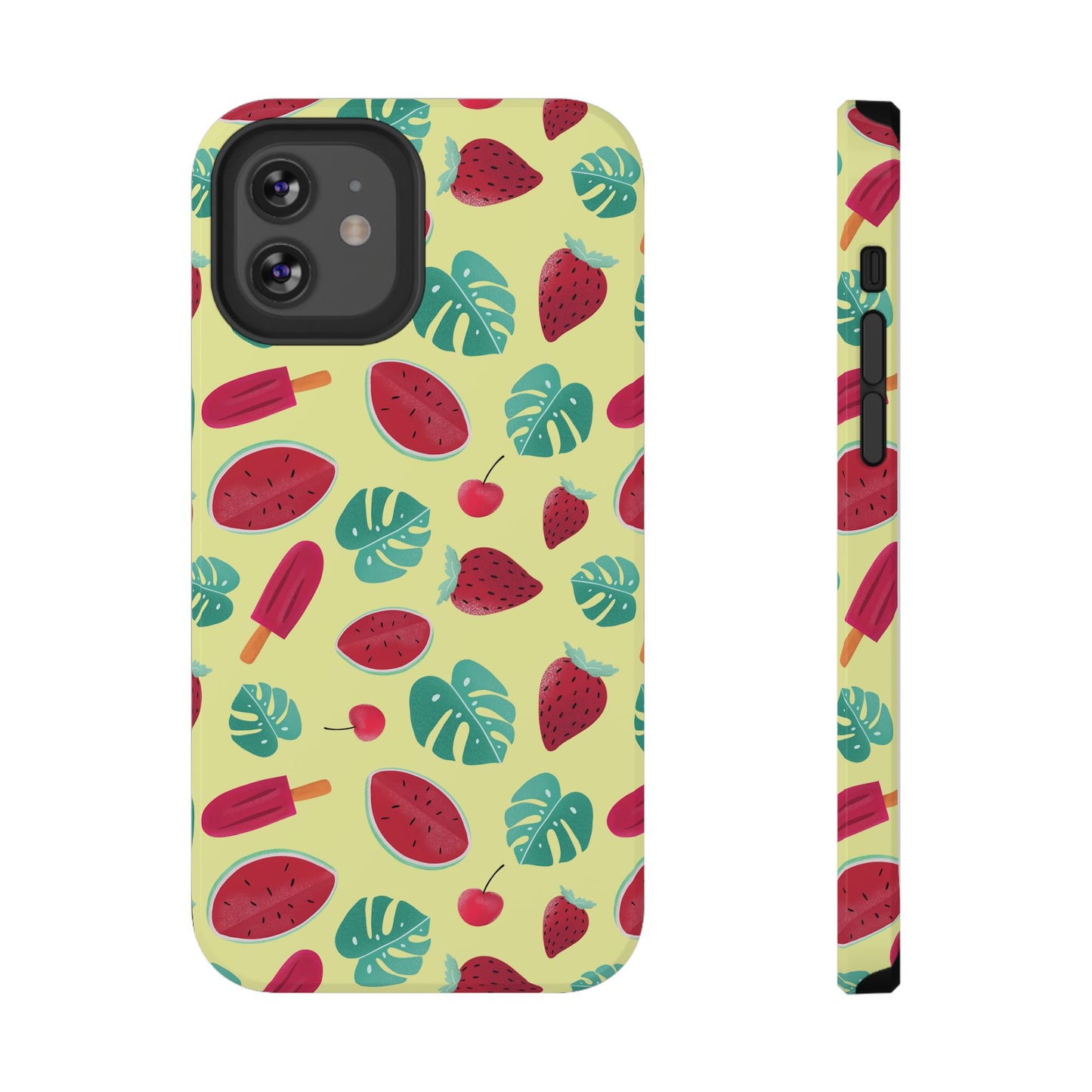 Tropical Summer Fruits Phone Case – MagSafe Compatible for iPhone & Samsung Galaxy