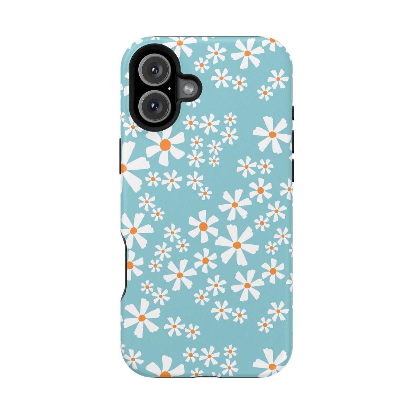 Vintage Daisy Field Phone Case – MagSafe Compatible for iPhone & Samsung Galaxy