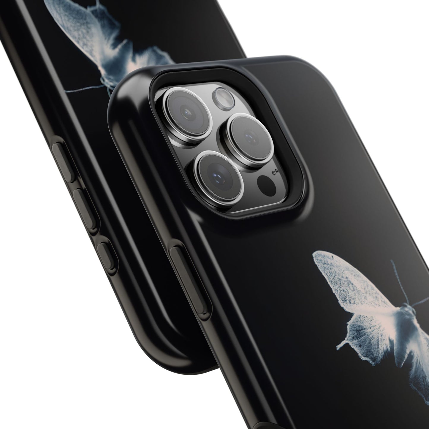 Ethereal Moth Dark Aesthetic Phone Case – MagSafe Compatible for iPhone & Samsung Galaxy