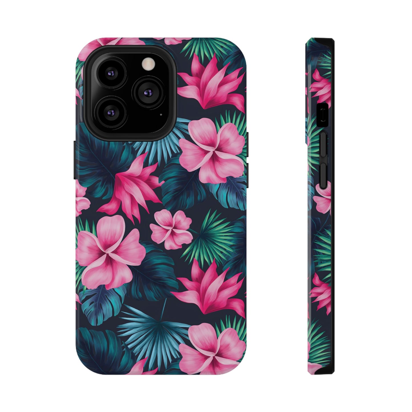 Tropical Paradise Floral Phone Case – MagSafe Compatible for iPhone & Samsung Galaxy