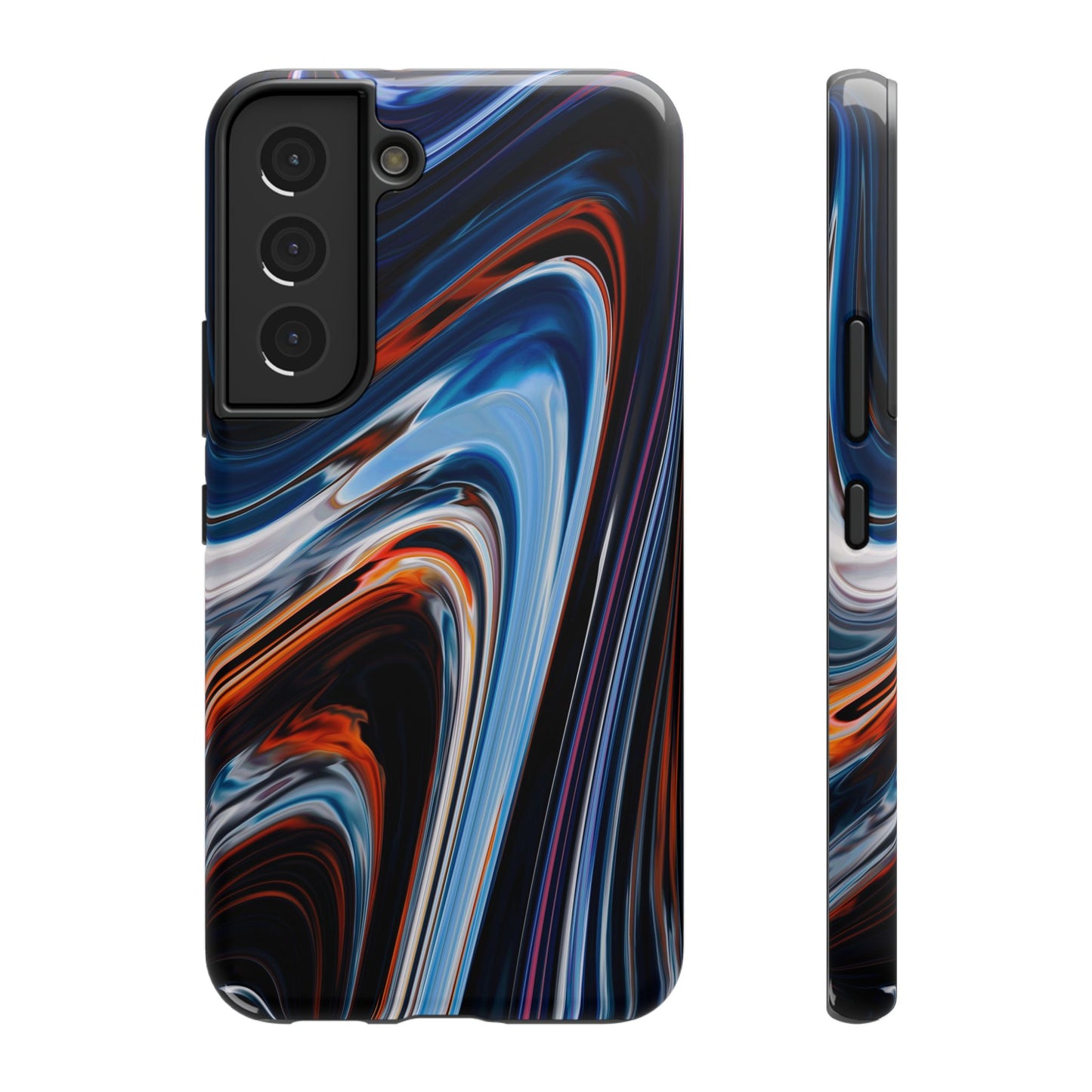 Vibrant Swirl Energy Phone Case – MagSafe Compatible for iPhone & Samsung Galaxy