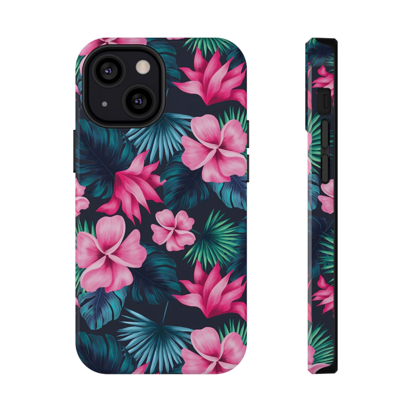 Tropical Paradise Floral Phone Case – MagSafe Compatible for iPhone & Samsung Galaxy