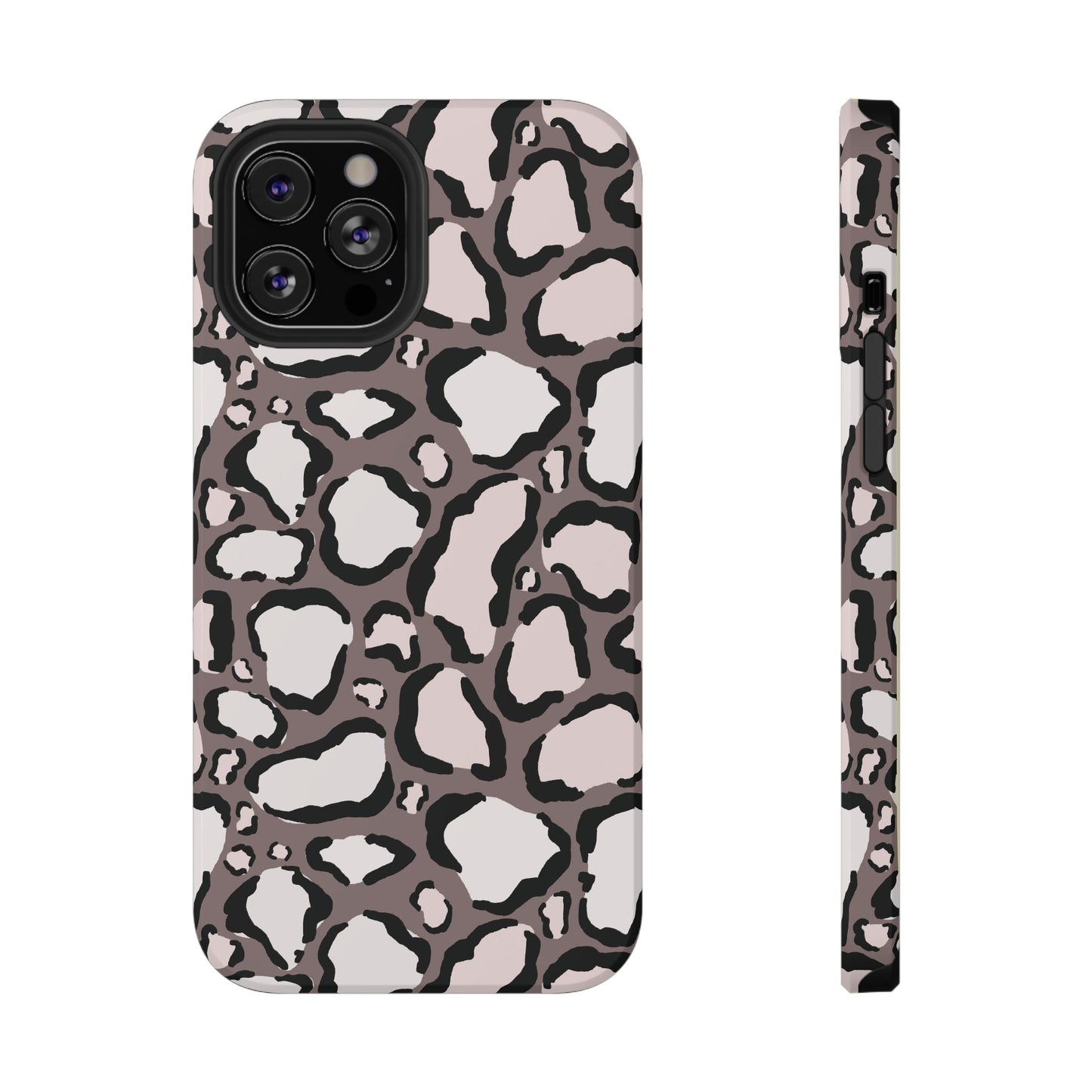 Chic Leopard Print Phone Case – MagSafe Compatible for iPhone & Samsung Galaxy