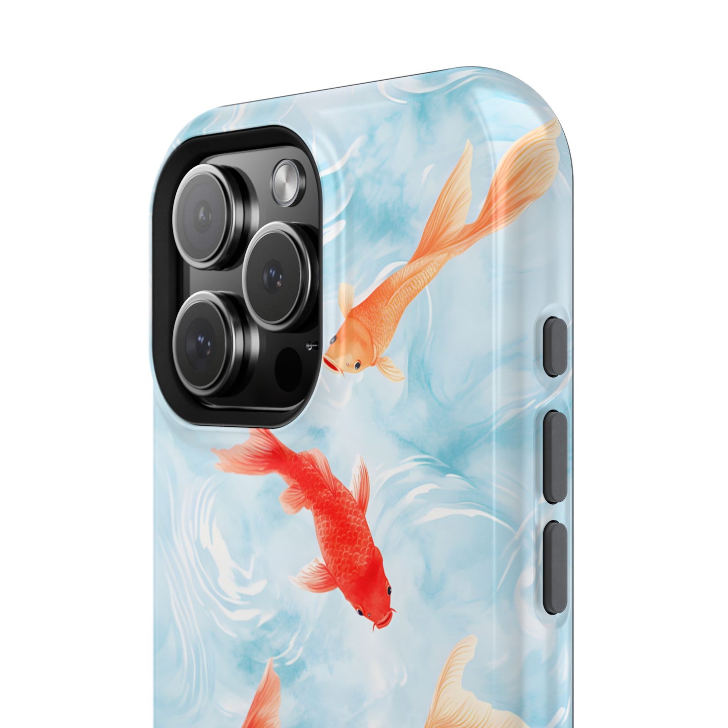 Koi Fish Pond Phone Case – MagSafe Compatible for iPhone & Samsung Galaxy
