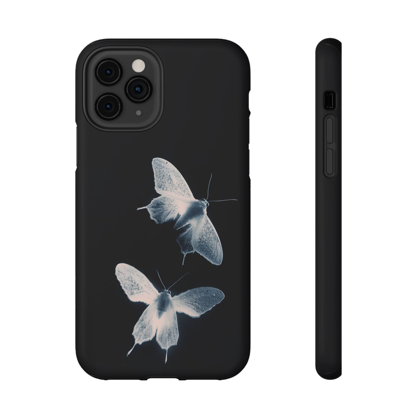 Ethereal Moth Dark Aesthetic Phone Case – MagSafe Compatible for iPhone & Samsung Galaxy