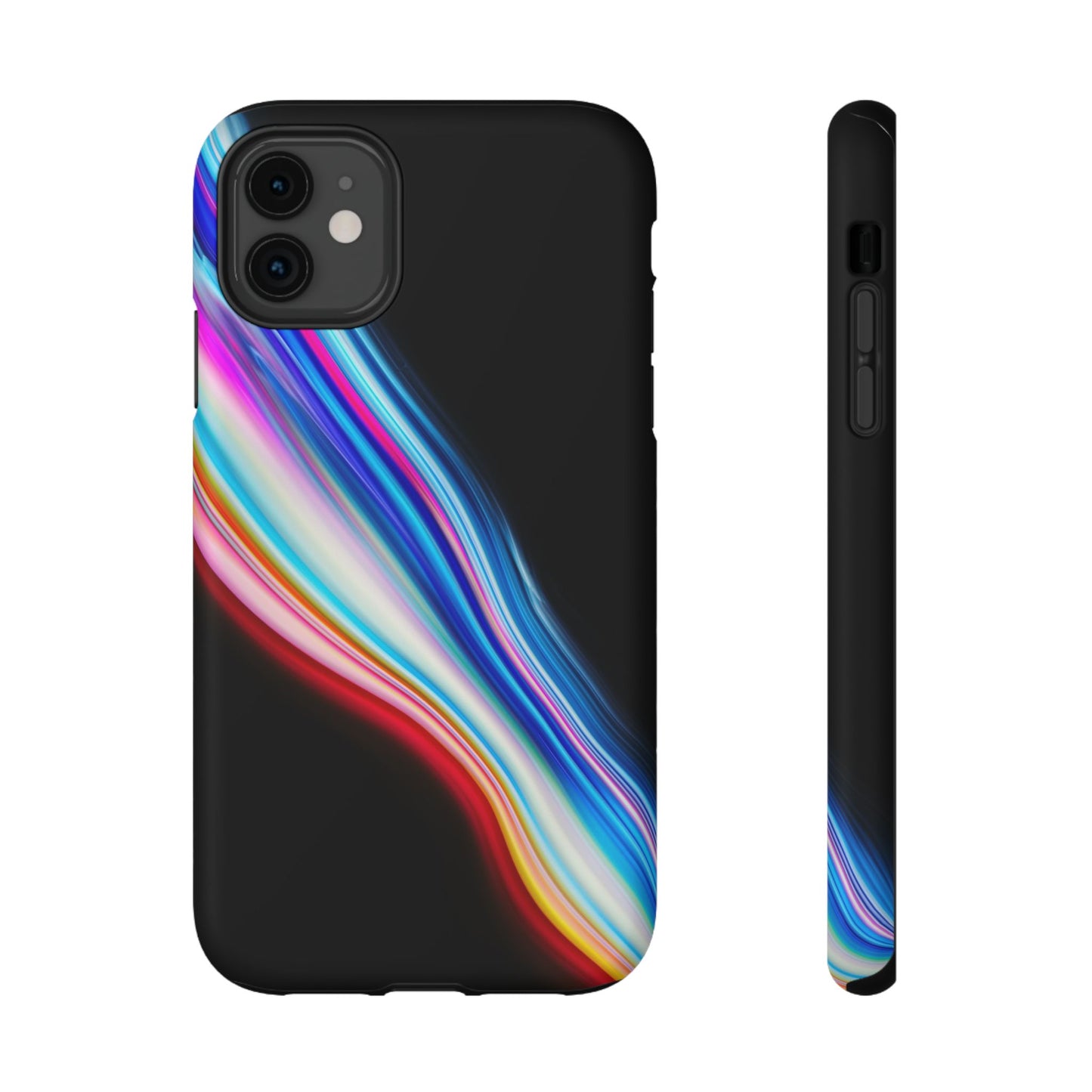 Neon Light Streak Phone Case – MagSafe Compatible for iPhone & Samsung Galaxy
