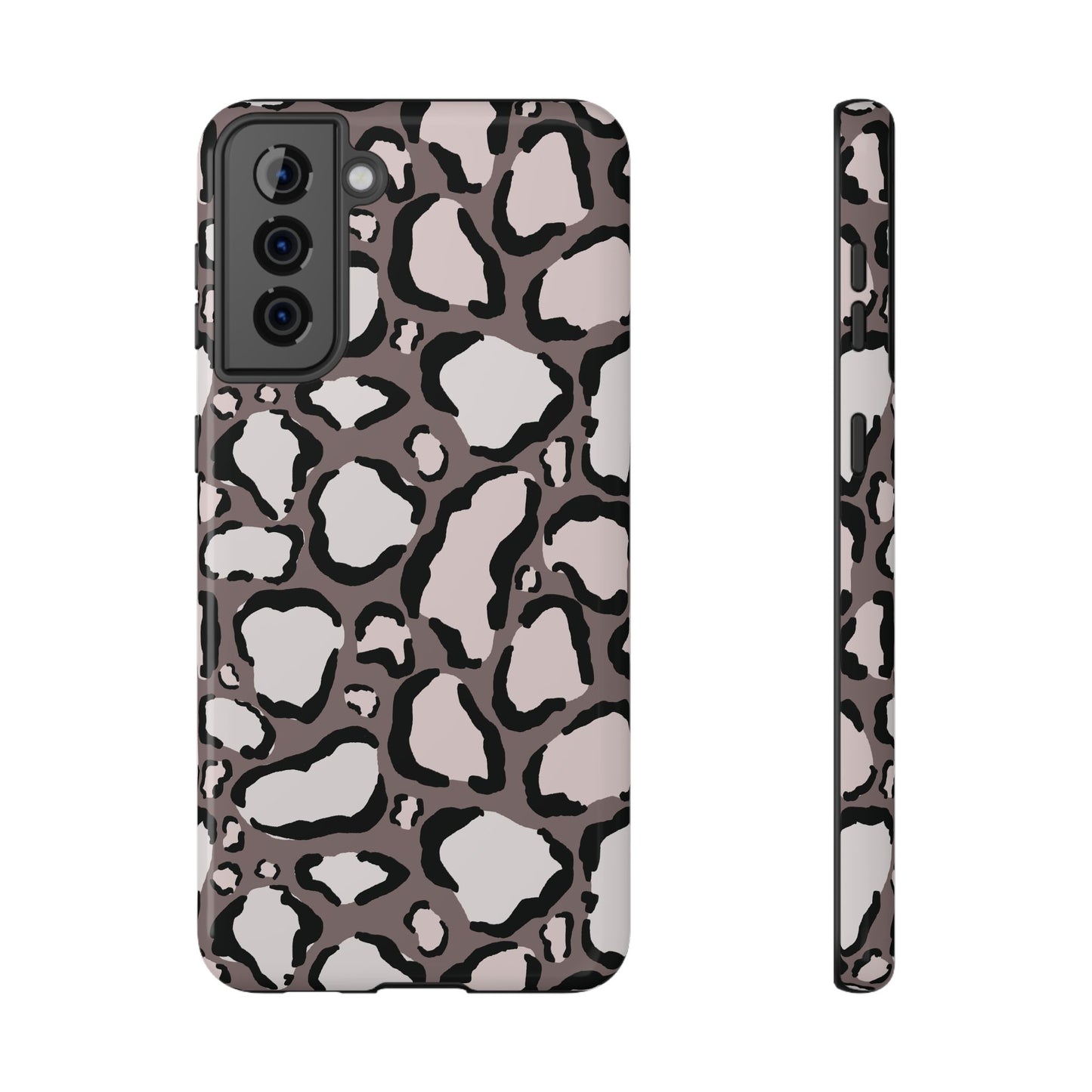 Chic Leopard Print Phone Case – MagSafe Compatible for iPhone & Samsung Galaxy