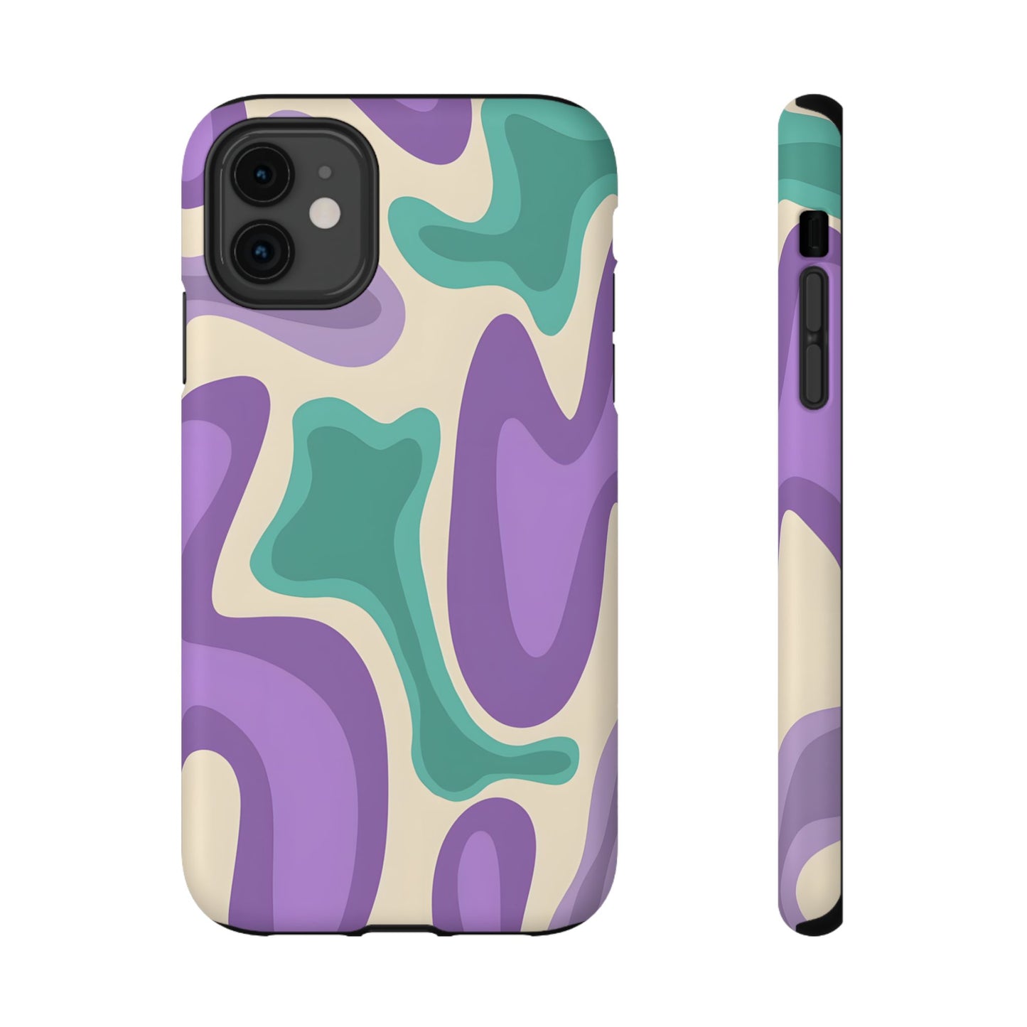 Funky Psychedelic Swirl Phone Case – MagSafe Compatible for iPhone & Samsung Galaxy