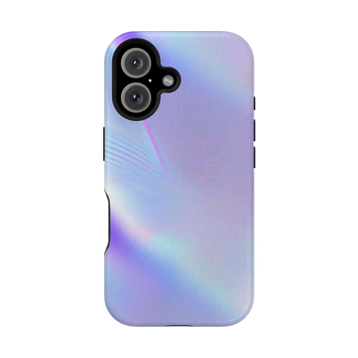 Iridescent Lavender Lightbeam Phone Case – MagSafe Compatible for iPhone & Samsung Galaxy