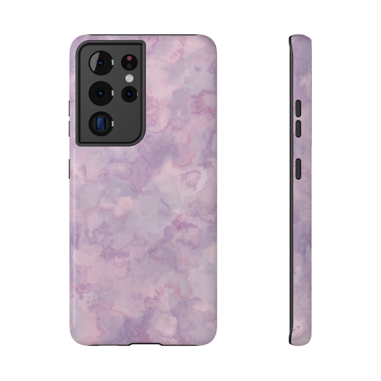 Lavender Dream Marble Phone Case – MagSafe Compatible for iPhone & Samsung Galaxy