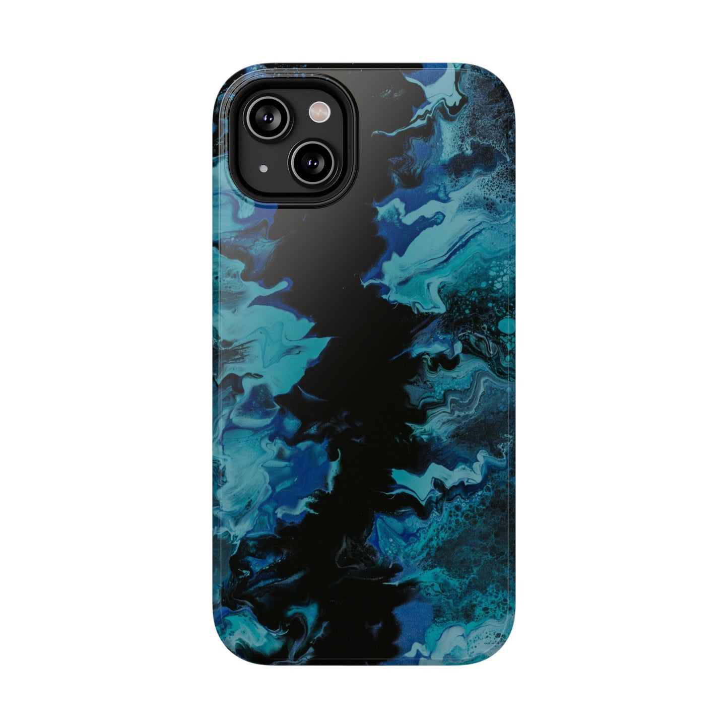 Deep Ocean Swirl Phone Case – MagSafe Compatible for iPhone & Samsung Galaxy