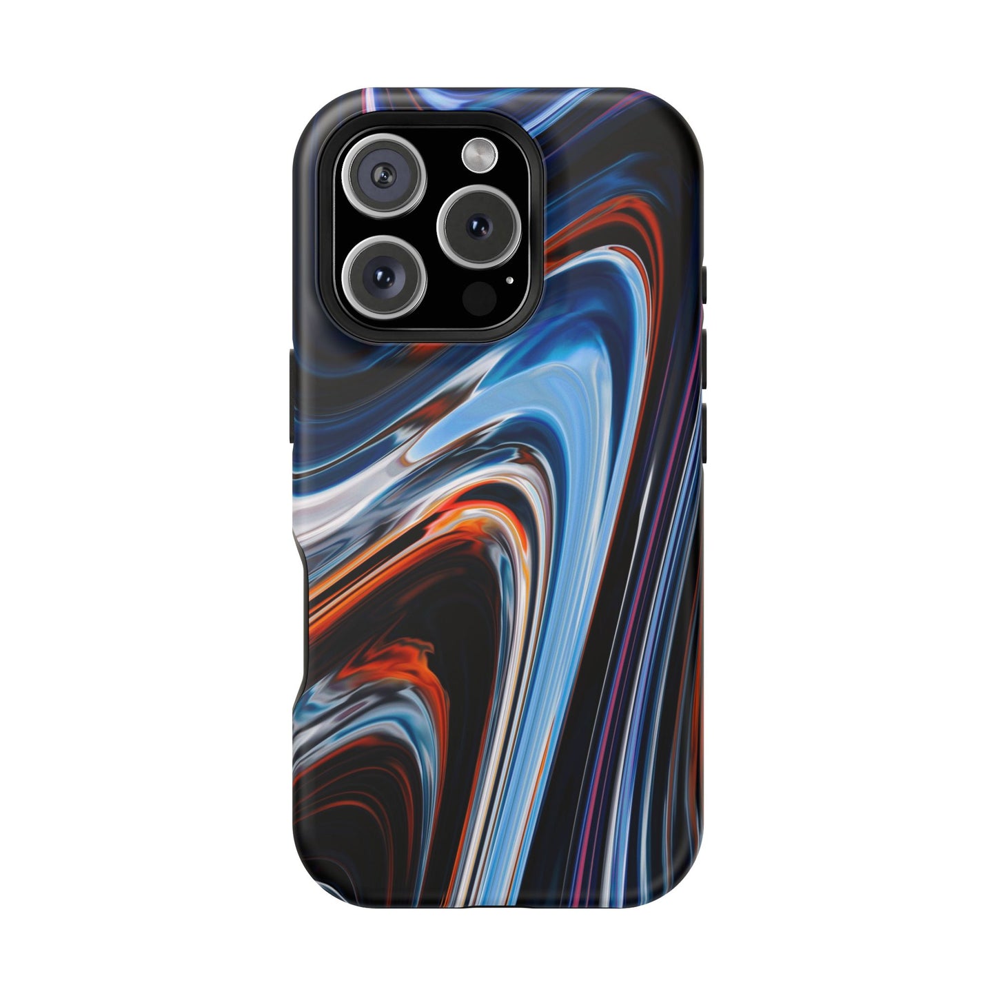 Vibrant Swirl Energy Phone Case – MagSafe Compatible for iPhone & Samsung Galaxy