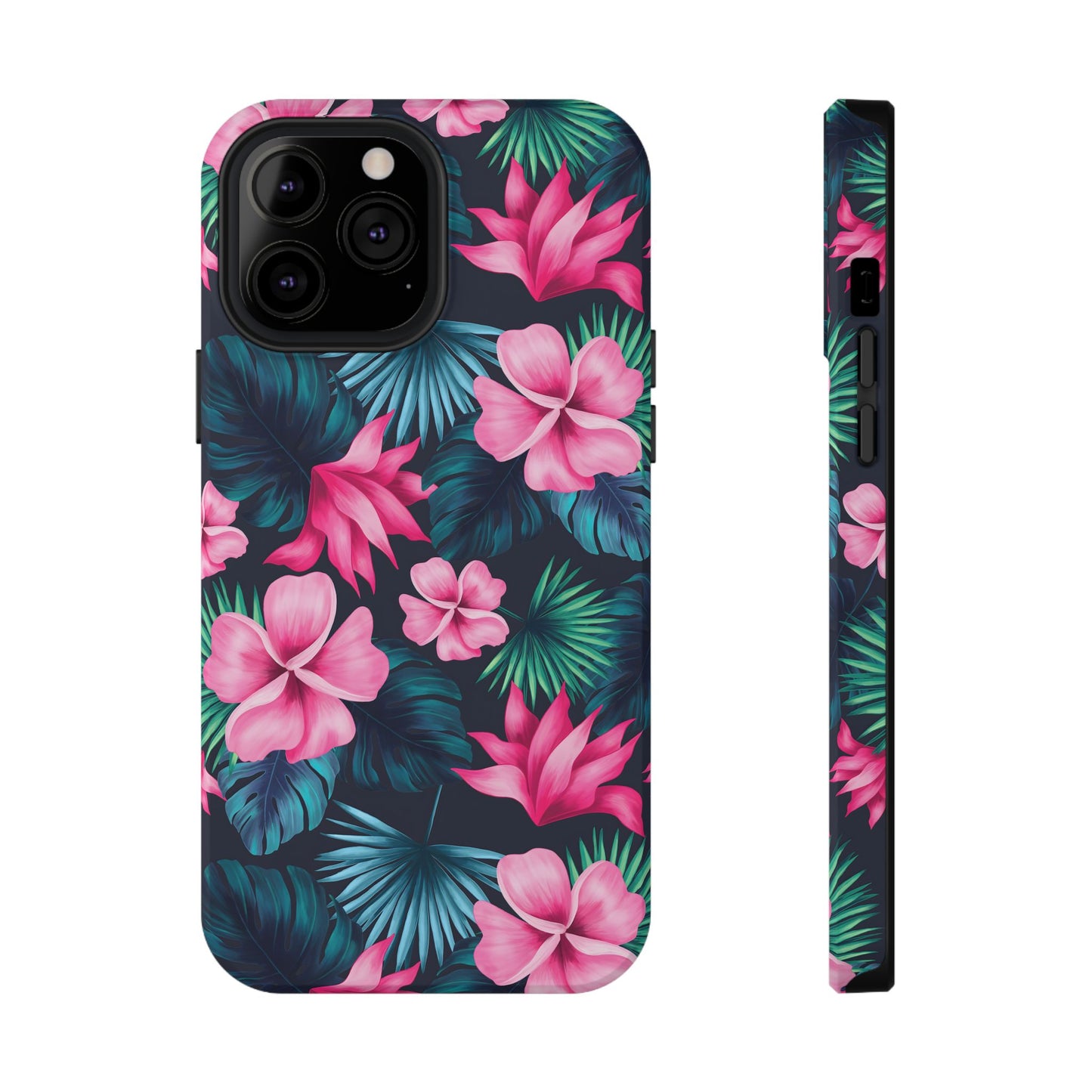 Tropical Paradise Floral Phone Case – MagSafe Compatible for iPhone & Samsung Galaxy