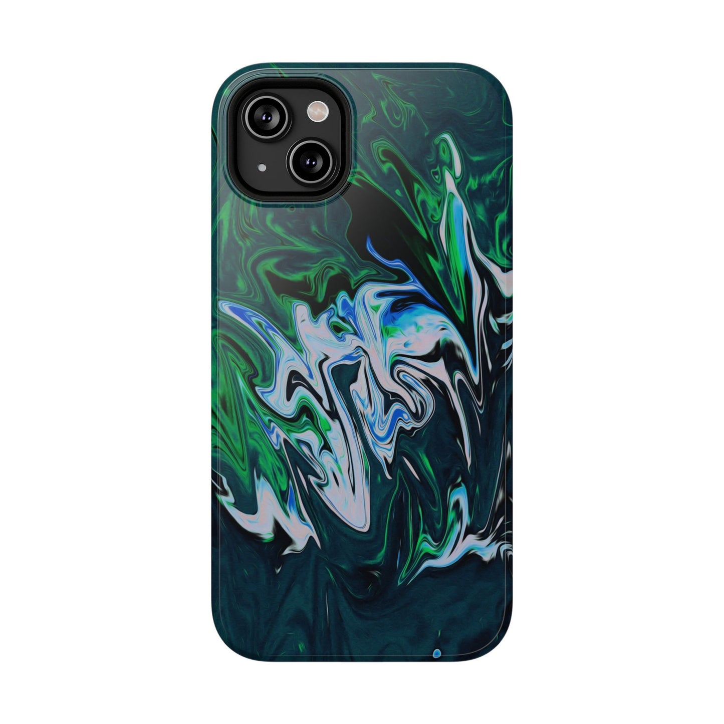 Prismatic Holographic Swirl Phone Case – MagSafe Compatible for iPhone & Samsung Galaxy
