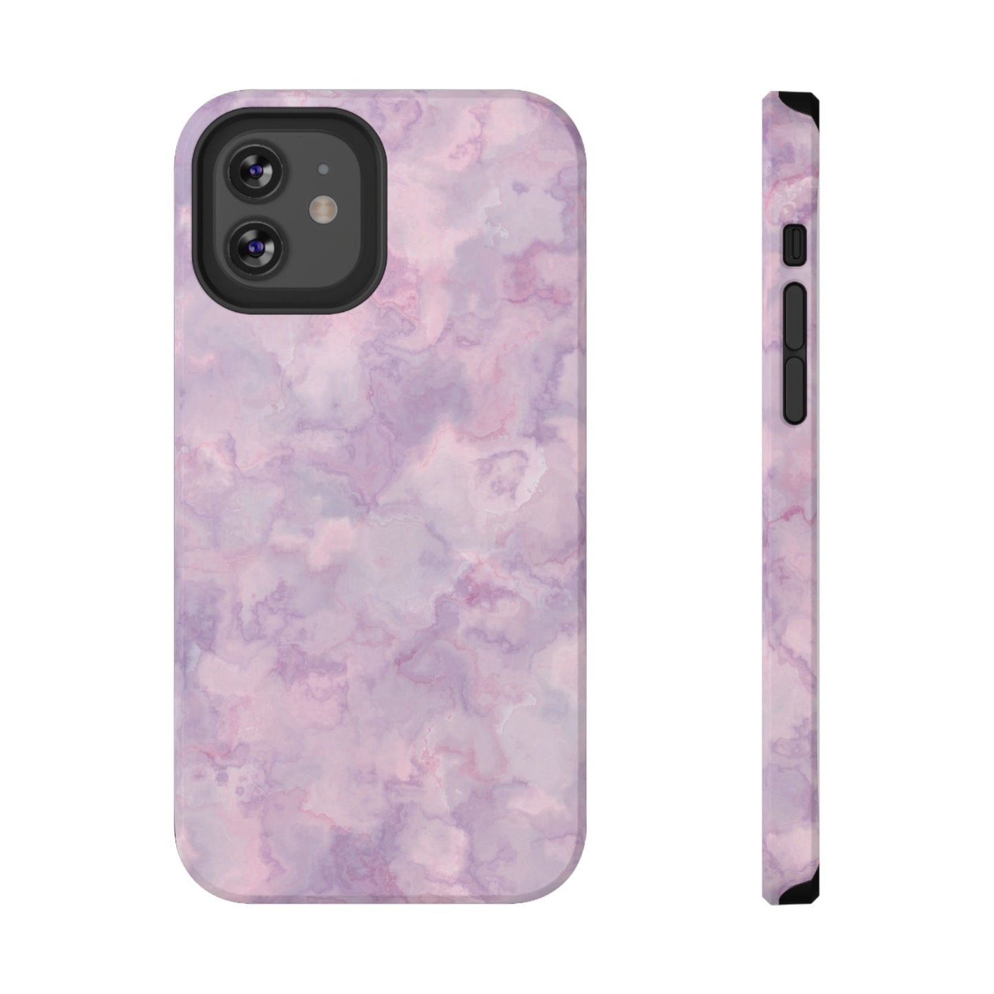 Lavender Dream Marble Phone Case – MagSafe Compatible for iPhone & Samsung Galaxy