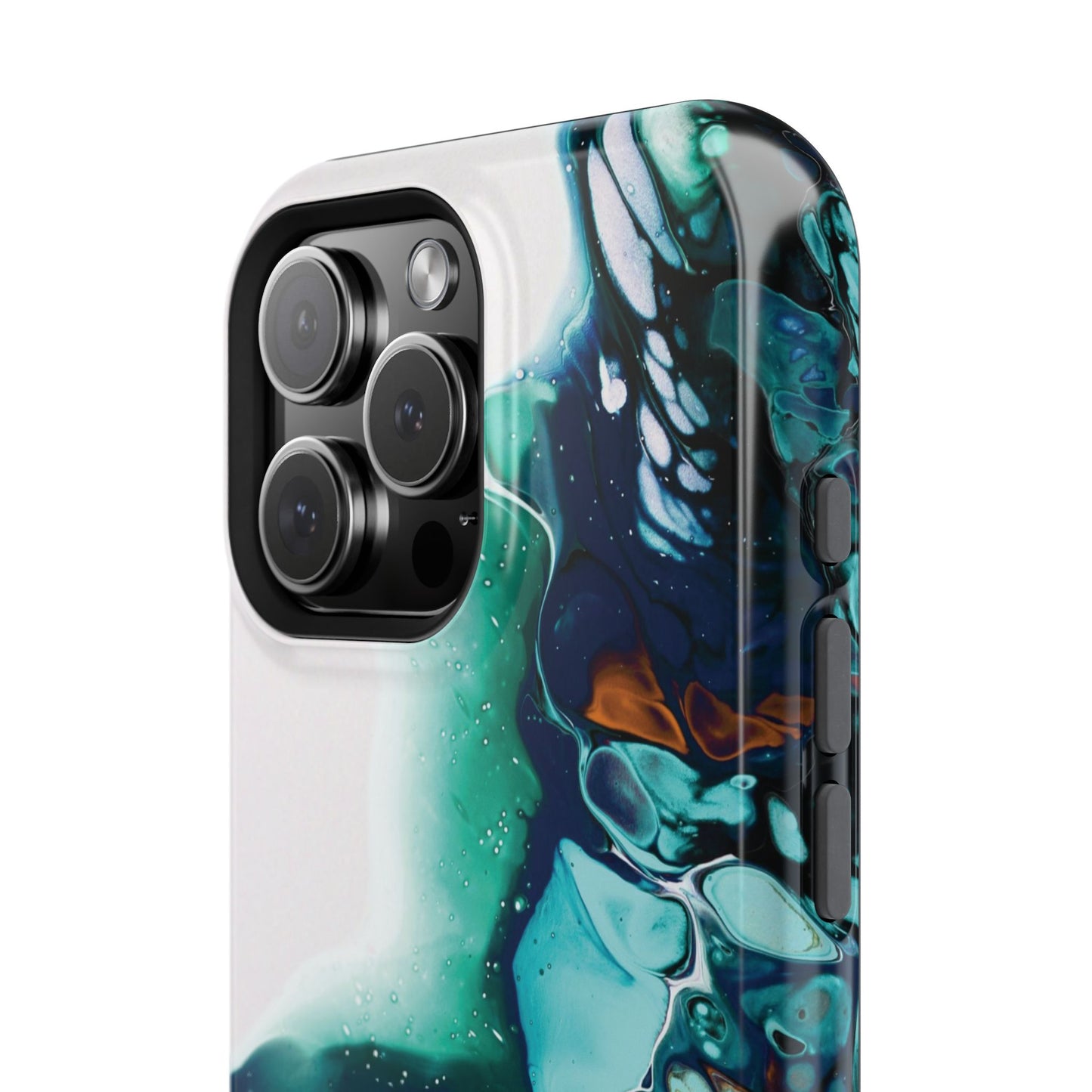 Ocean Reef Abstract Flow Phone Case – MagSafe Compatible for iPhone & Samsung Galaxy