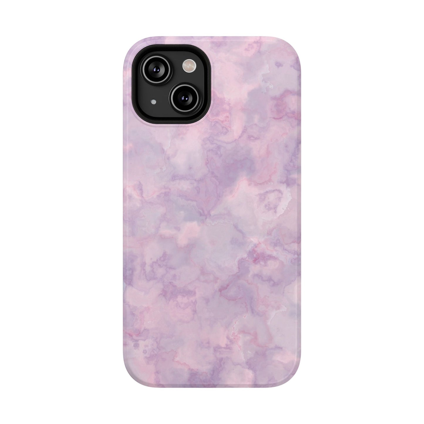 Lavender Dream Marble Phone Case – MagSafe Compatible for iPhone & Samsung Galaxy