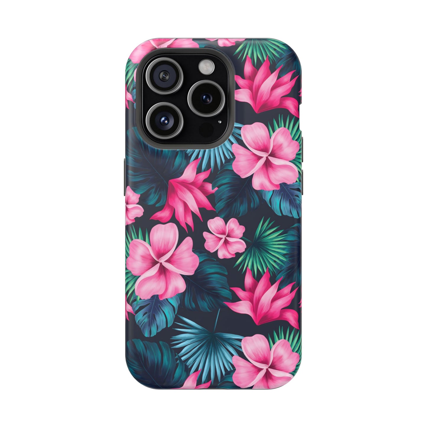 Tropical Paradise Floral Phone Case – MagSafe Compatible for iPhone & Samsung Galaxy