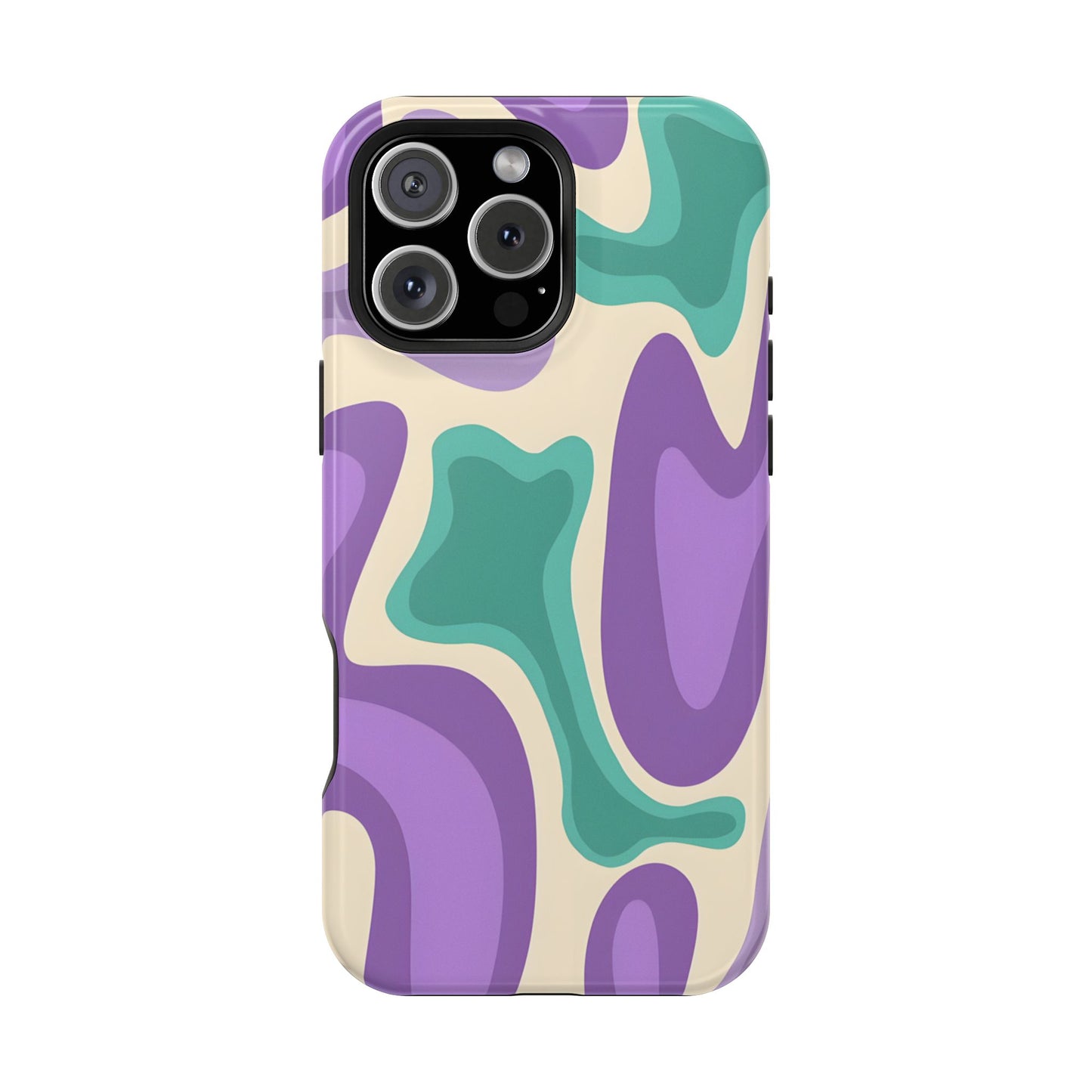 Funky Psychedelic Swirl Phone Case – MagSafe Compatible for iPhone & Samsung Galaxy