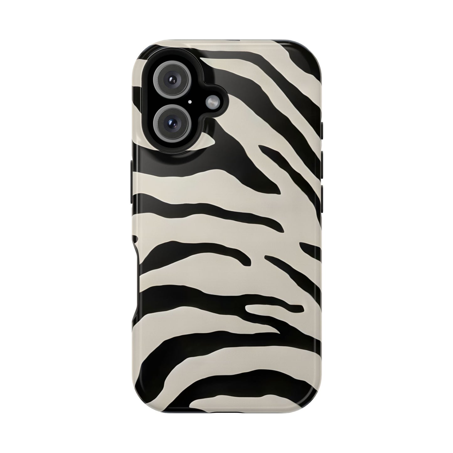 Classic Zebra Stripes Phone Case – MagSafe Compatible for iPhone & Samsung Galaxy