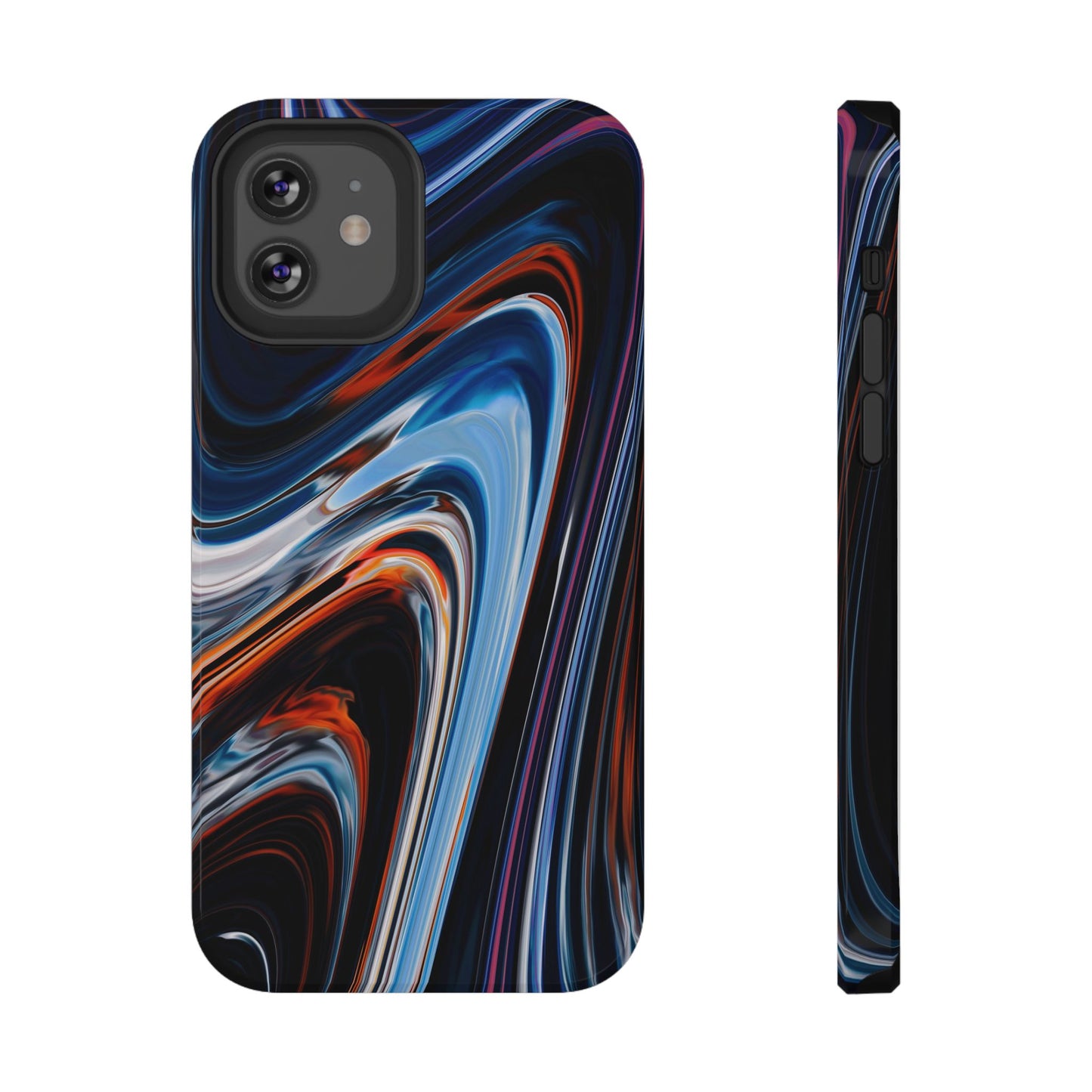 Vibrant Swirl Energy Phone Case – MagSafe Compatible for iPhone & Samsung Galaxy