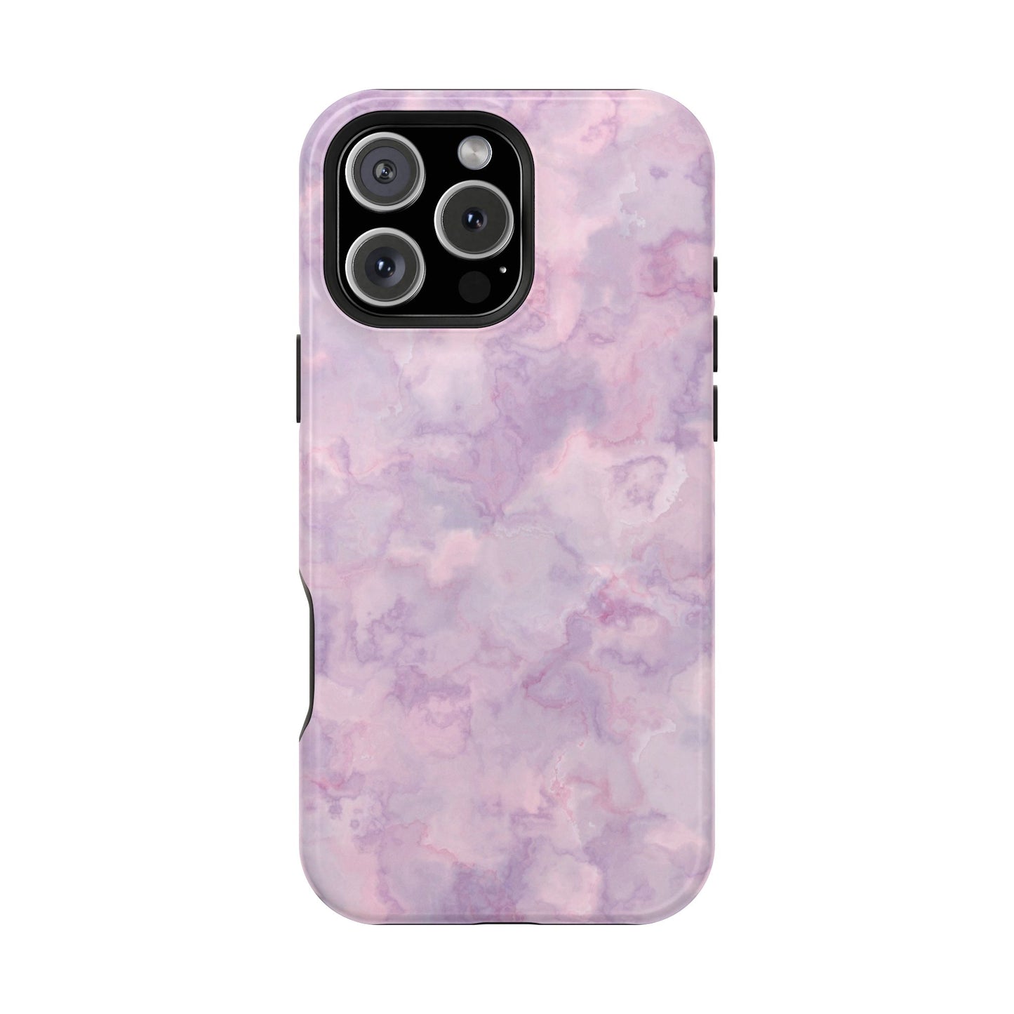 Lavender Dream Marble Phone Case – MagSafe Compatible for iPhone & Samsung Galaxy