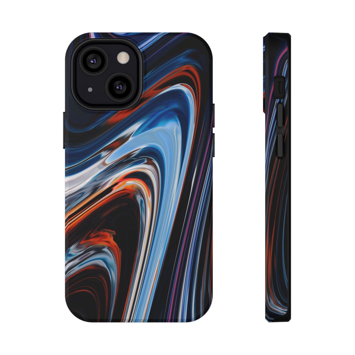 Vibrant Swirl Energy Phone Case – MagSafe Compatible for iPhone & Samsung Galaxy