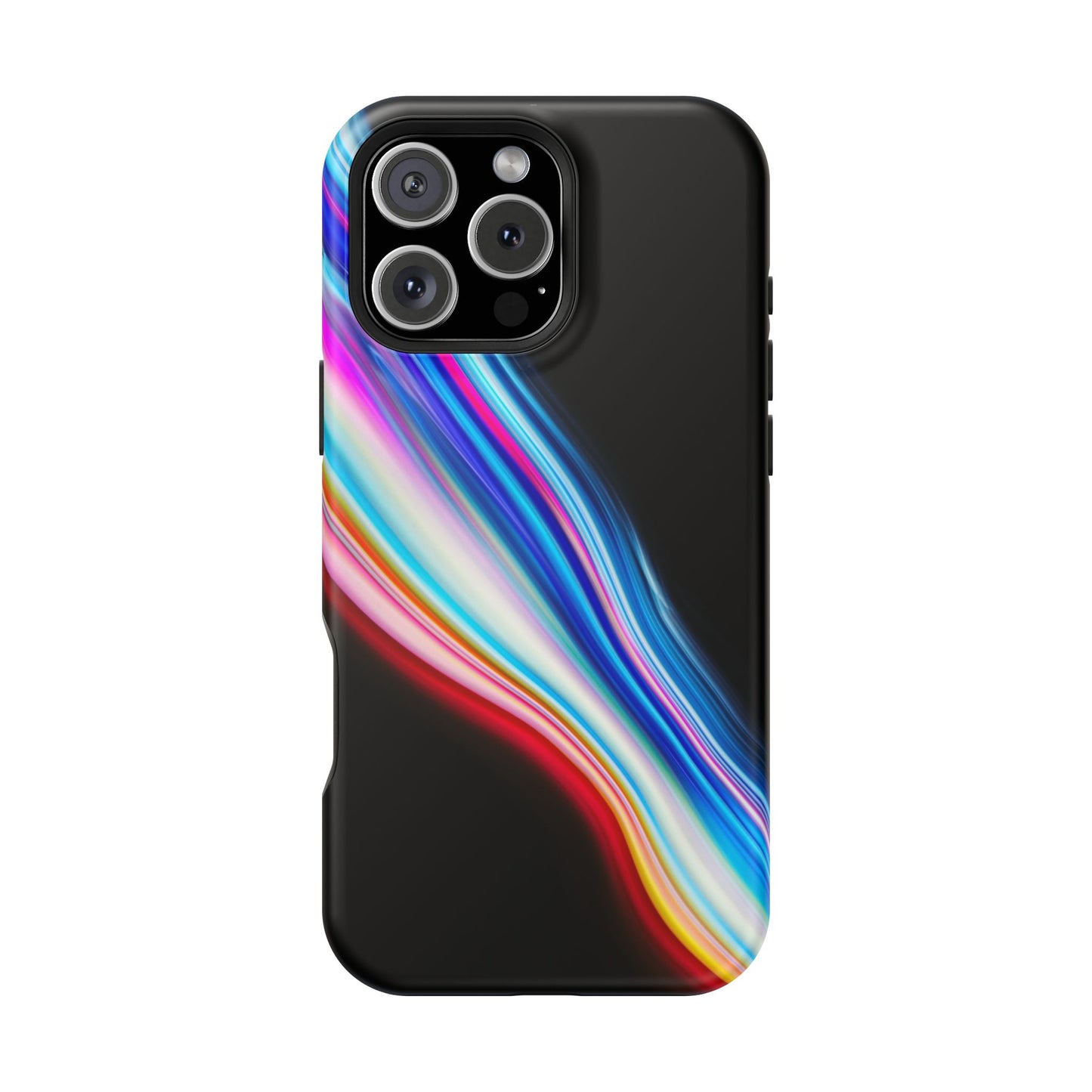 Neon Light Streak Phone Case – MagSafe Compatible for iPhone & Samsung Galaxy