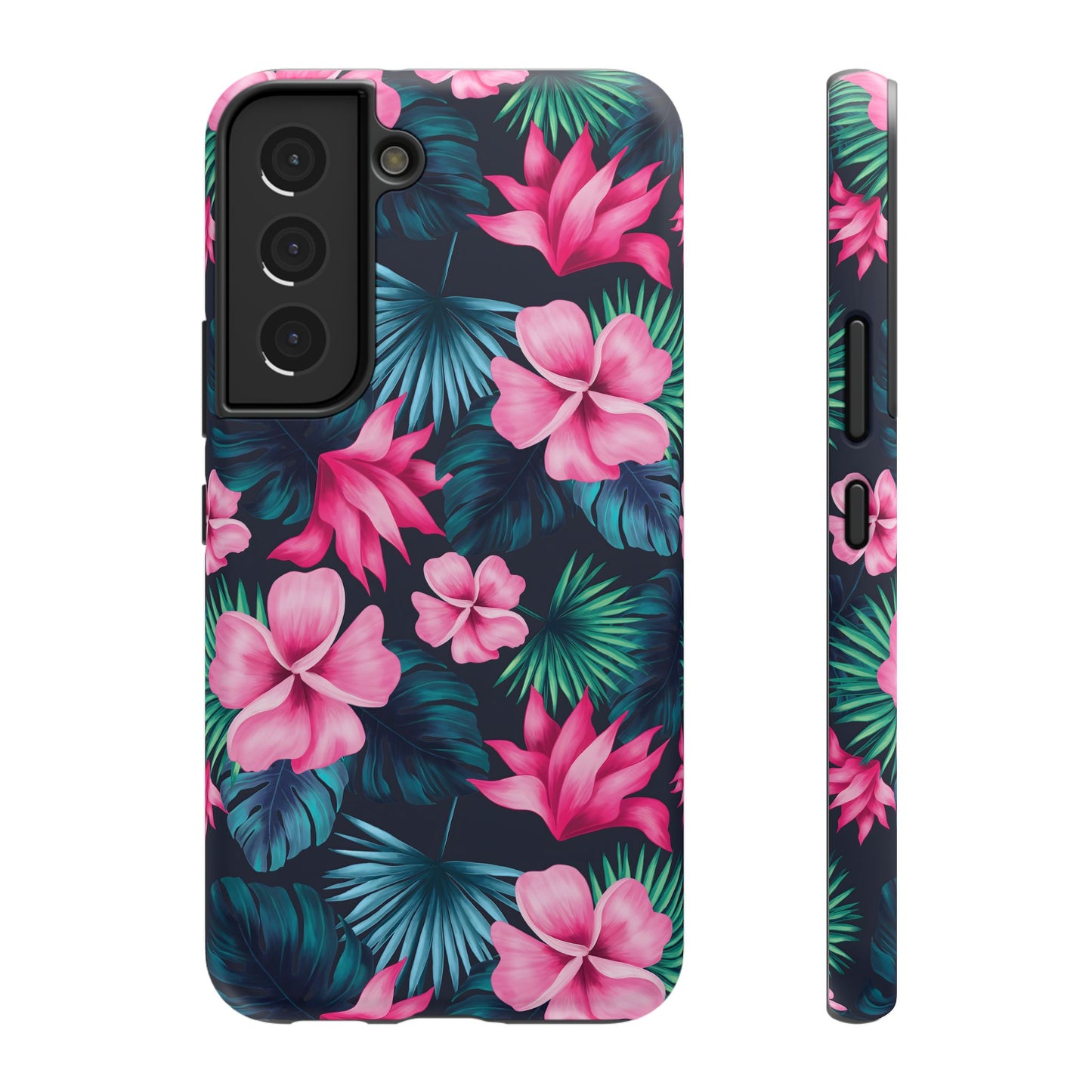 Tropical Paradise Floral Phone Case – MagSafe Compatible for iPhone & Samsung Galaxy