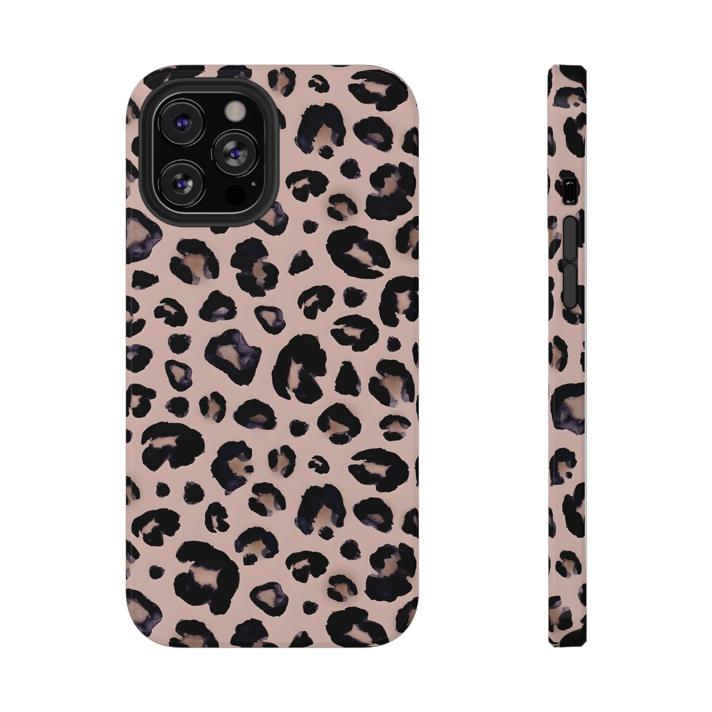 Chic Leopard Print Phone Case – MagSafe Compatible for iPhone & Samsung Galaxy