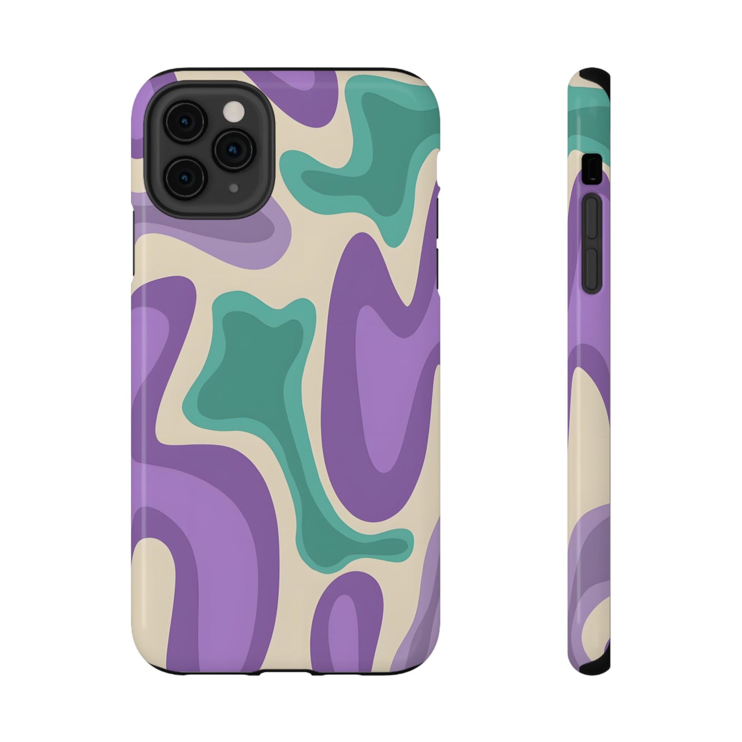 Funky Psychedelic Swirl Phone Case – MagSafe Compatible for iPhone & Samsung Galaxy