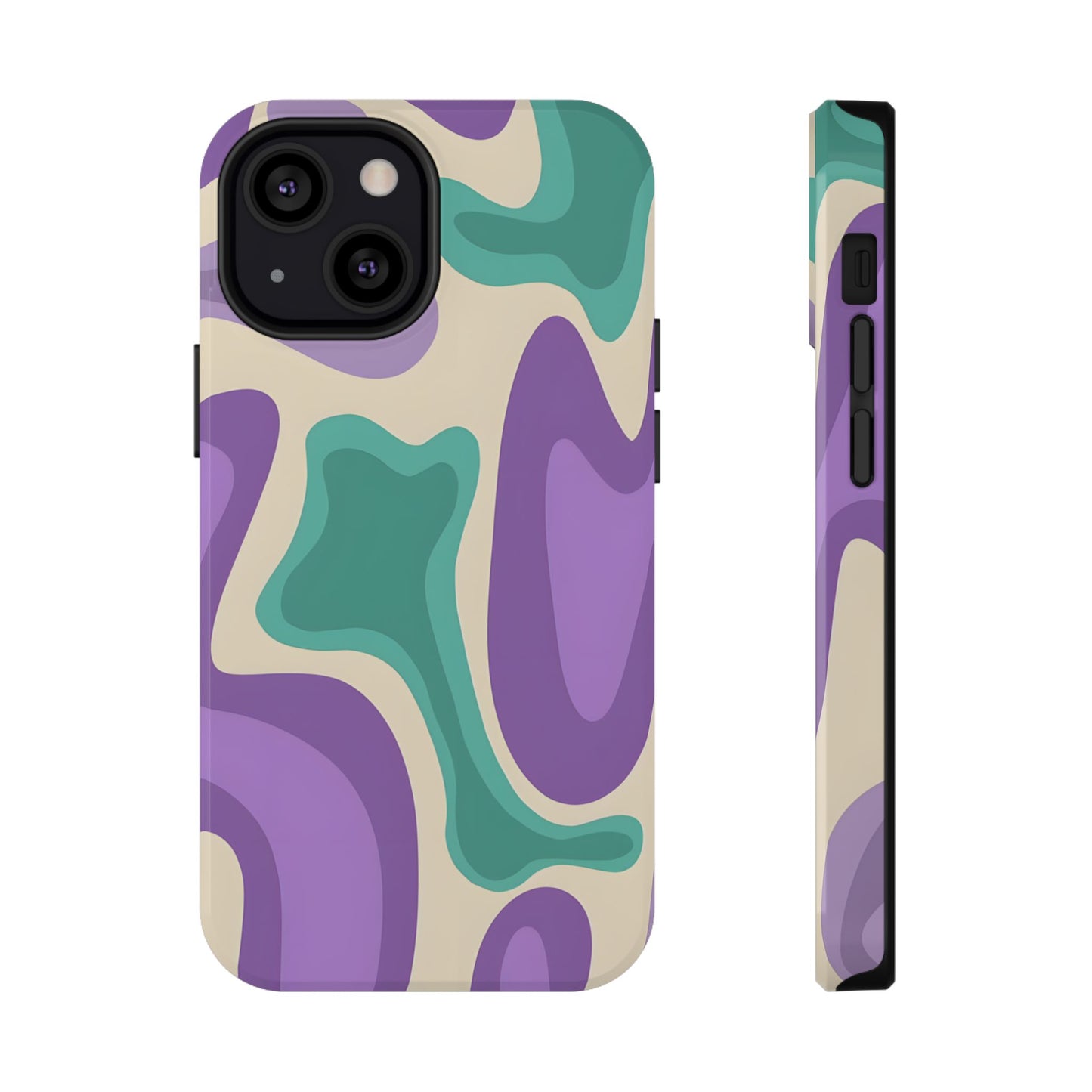 Funky Psychedelic Swirl Phone Case – MagSafe Compatible for iPhone & Samsung Galaxy