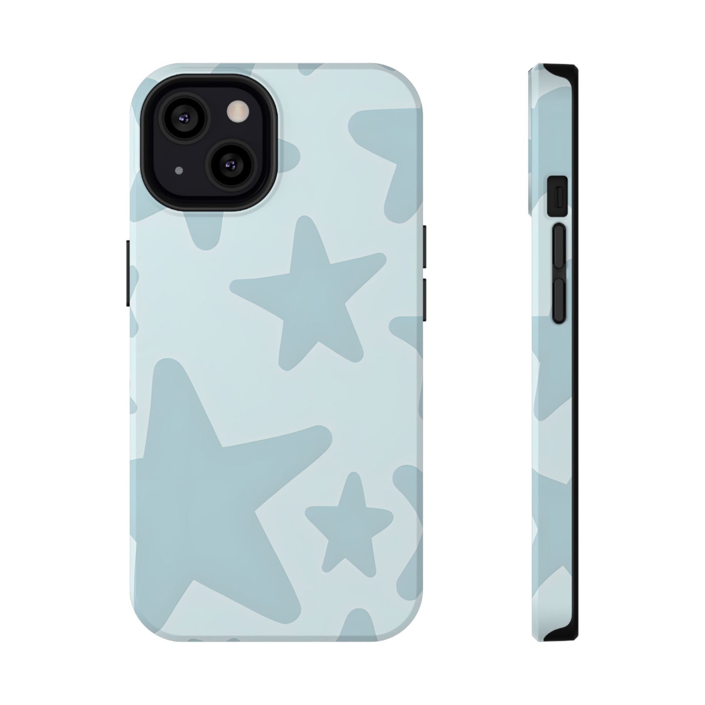 Minimalist Star Pattern Phone Case – MagSafe Compatible for iPhone & Samsung Galaxy