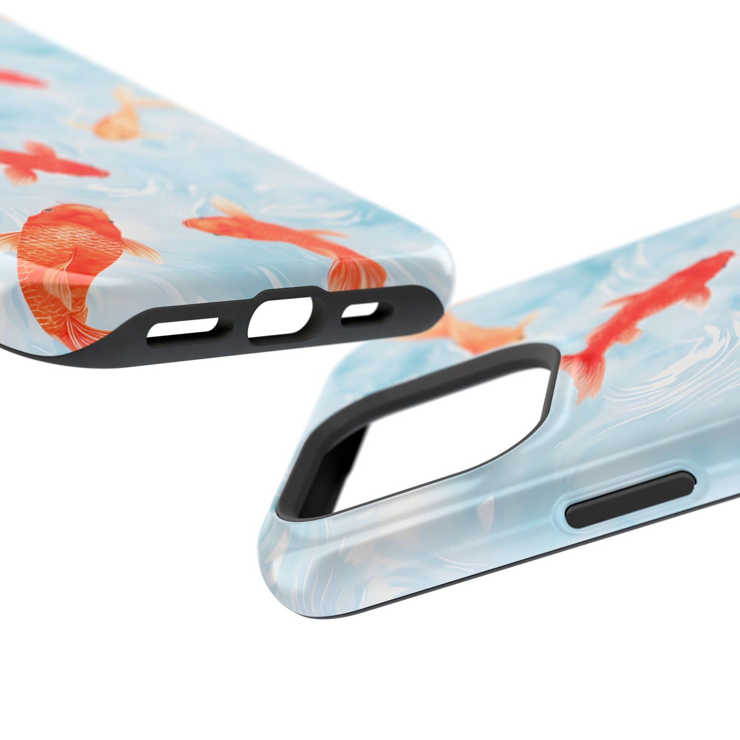 Koi Fish Pond Phone Case – MagSafe Compatible for iPhone & Samsung Galaxy
