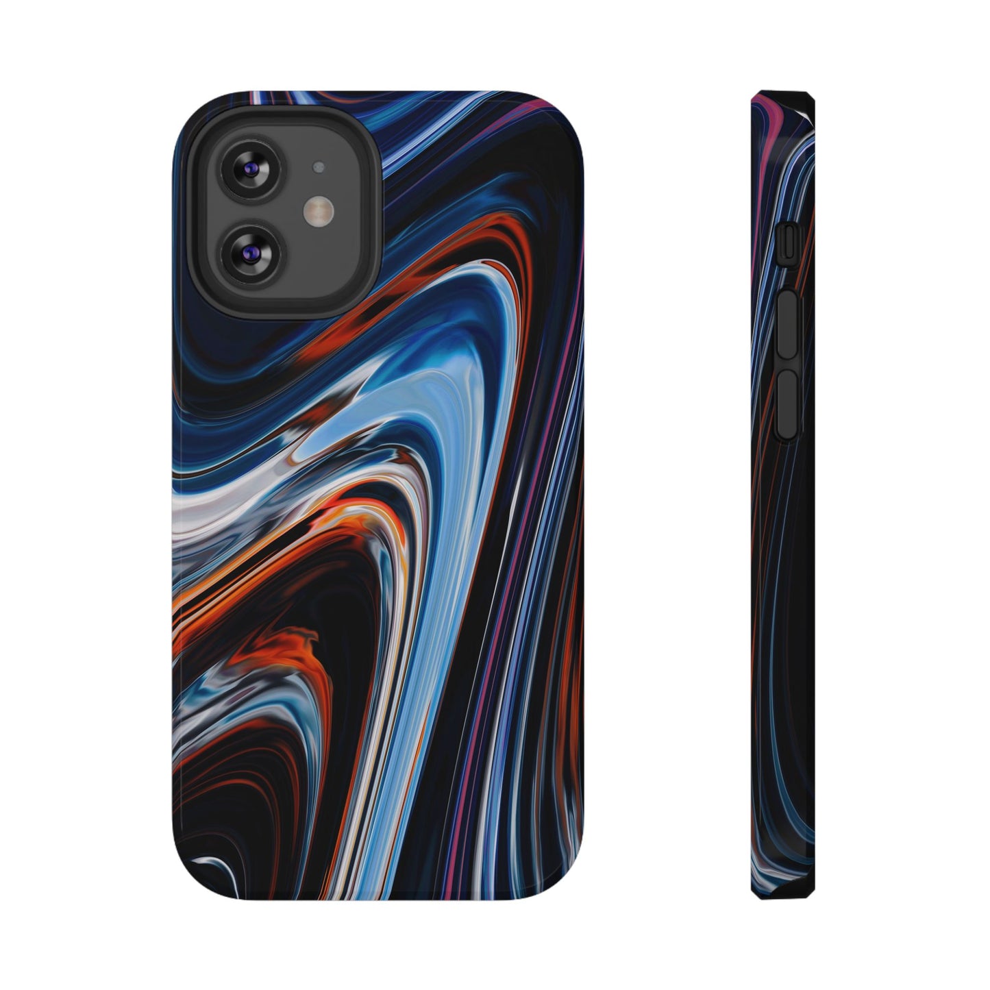 Vibrant Swirl Energy Phone Case – MagSafe Compatible for iPhone & Samsung Galaxy